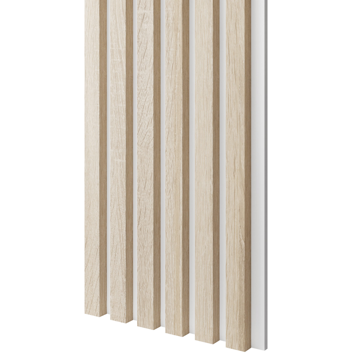 SCHLANKE LAMELLEN AUF MDF-PLATTE - SONOMA EICHE LAMELLEN3D - der Defekt SP17
