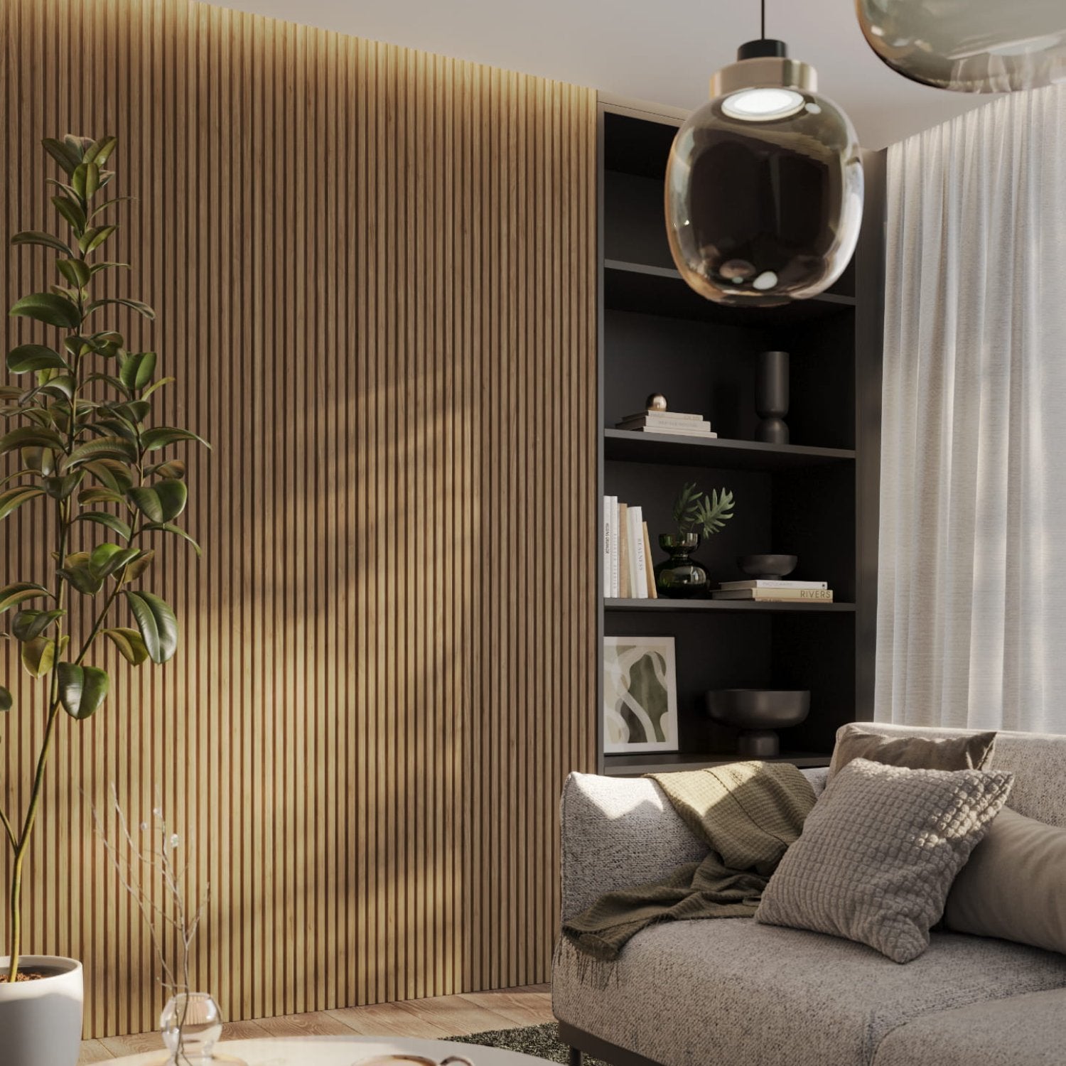 MINI-LAMELLEN - NATURA EICHE LAMELLEN3D