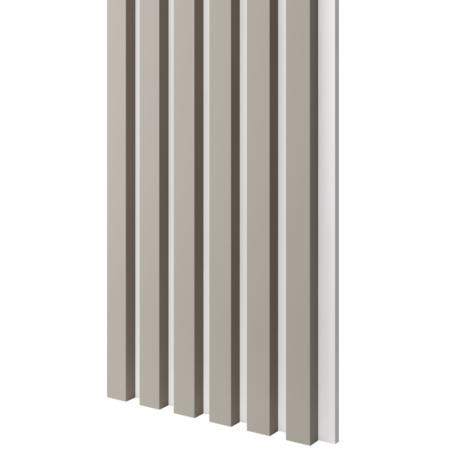 SCHMALE STREIFEN AUF MDF-PLATTE - SANDBEIGE LAMELLEN3D