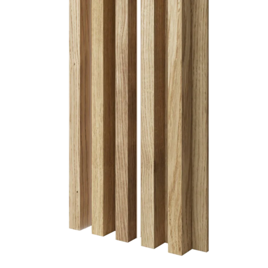 LAMELLEN LED AUF FURNIERTER MDF-PLATTE – EICHENFURNIER LAMELLEN3D