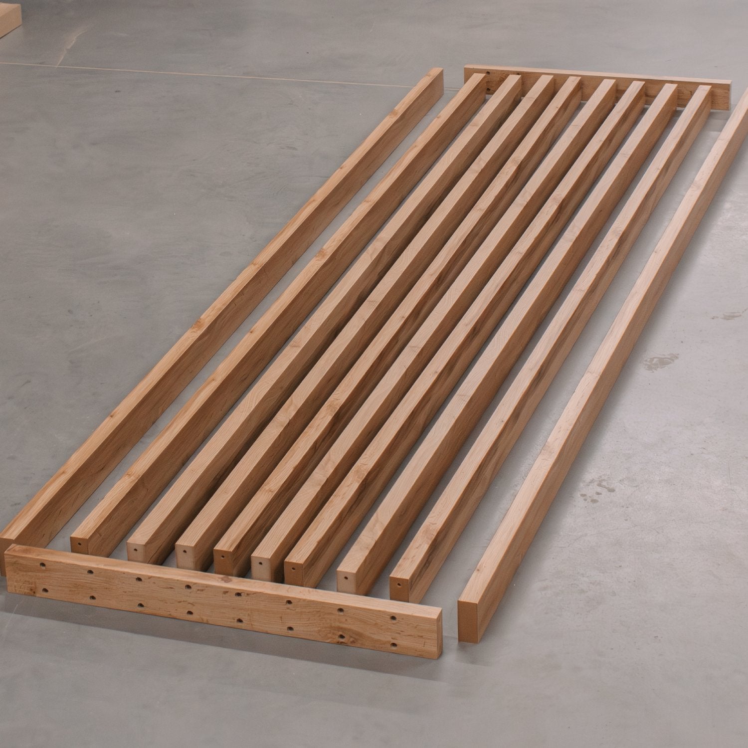 LAMELLENWAND - FERTIGSET - WOTAN EICHE - LAMELLEN3D
