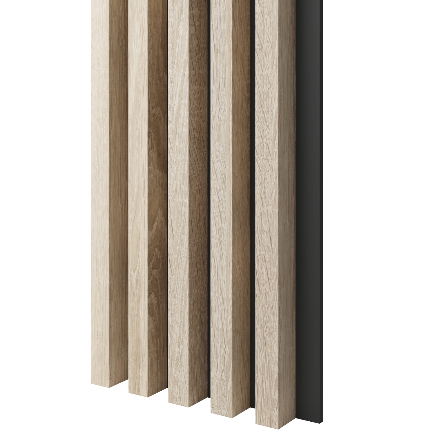 LAMELLEN AUF MDF-PLATTE - SONOMA EICHE LAMELLEN3D