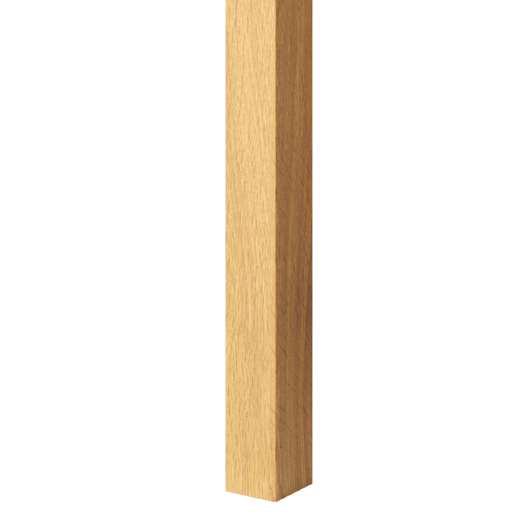 ALUMINIUM-FASSADENLAMELLEN - HONIGEICHE LAMELLEN3D
