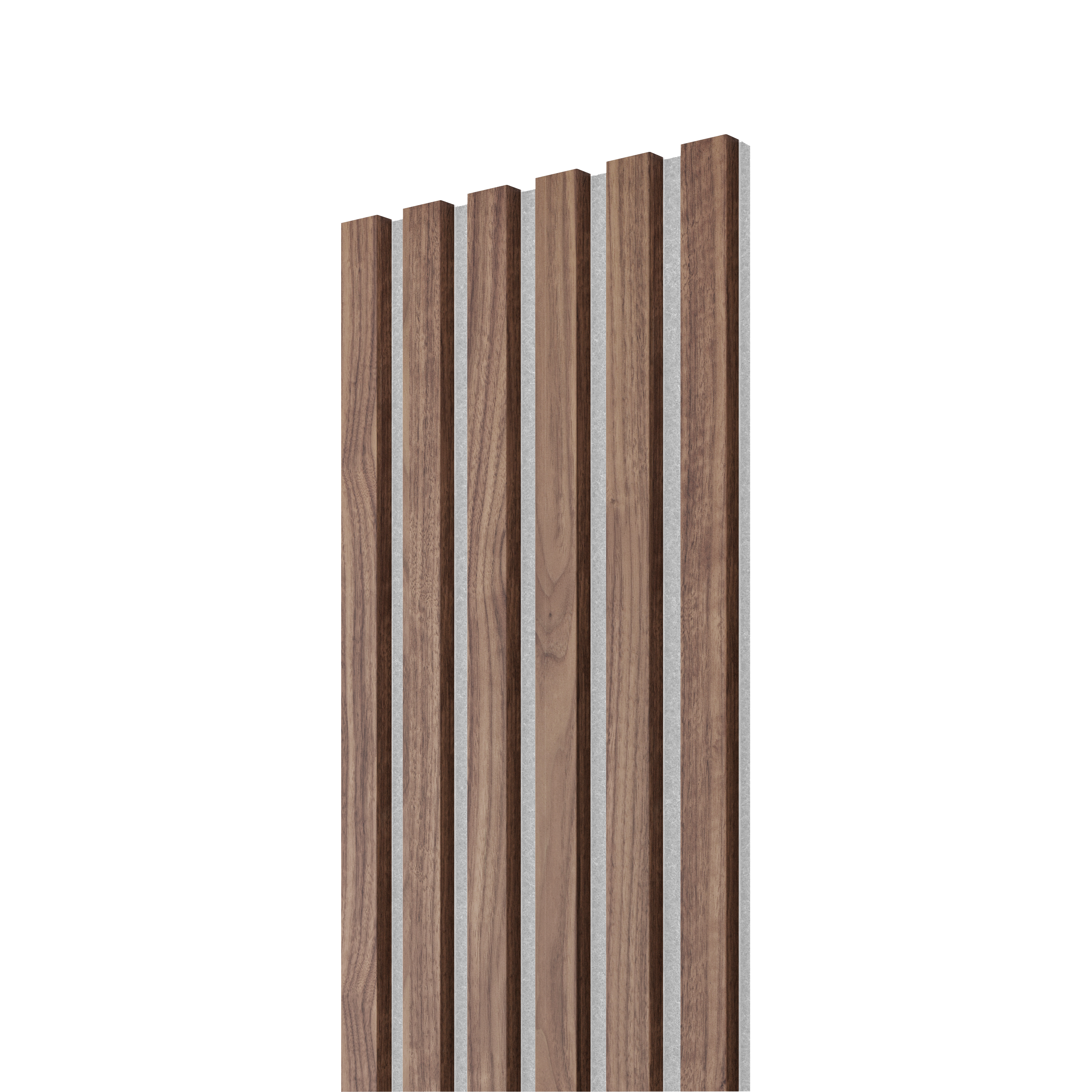 LAMELLE AUF FILZ - AMERIKANISCHES NUSSBAUMFURNIER - LAMELLEN3D