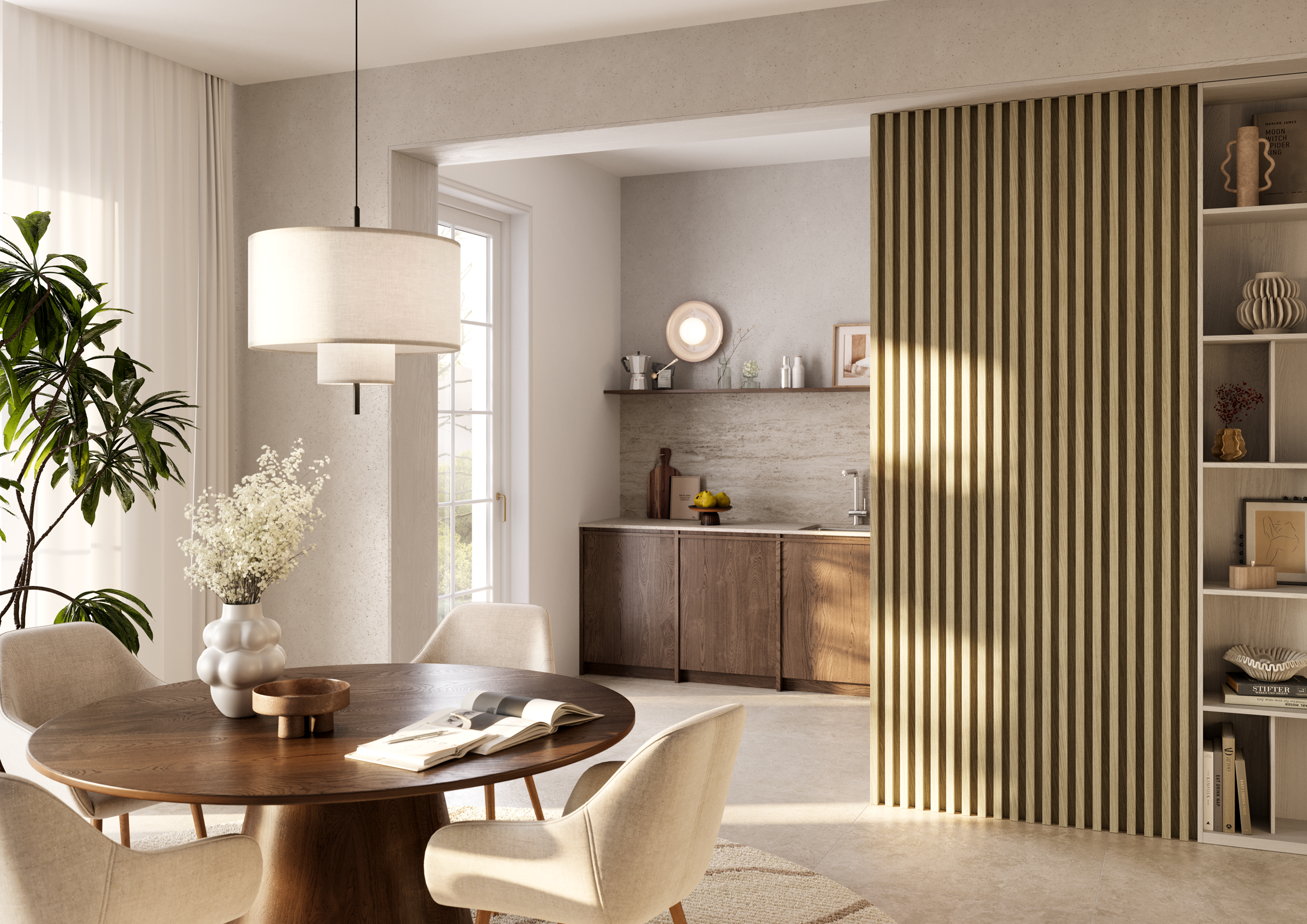 LAMELLEN AUF FURNIERTER MDF-PLATTE – EICHENFURNIER LAMELLEN3D