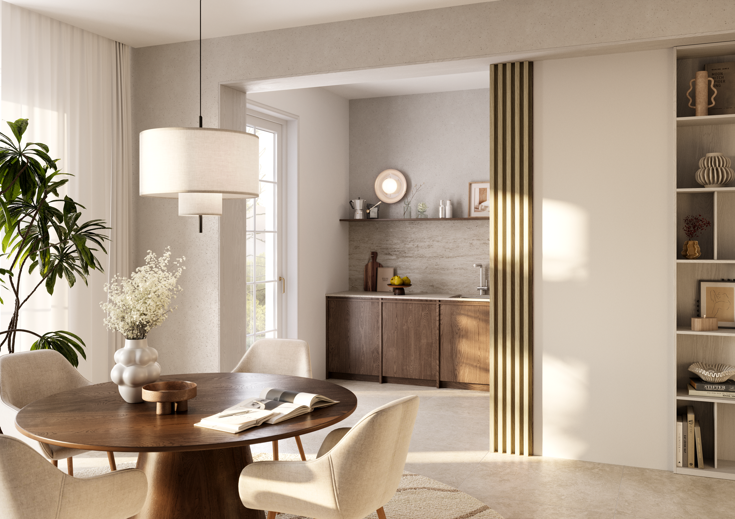 LAMELLEN AUF FURNIERTER MDF-PLATTE – EICHENFURNIER LAMELLEN3D