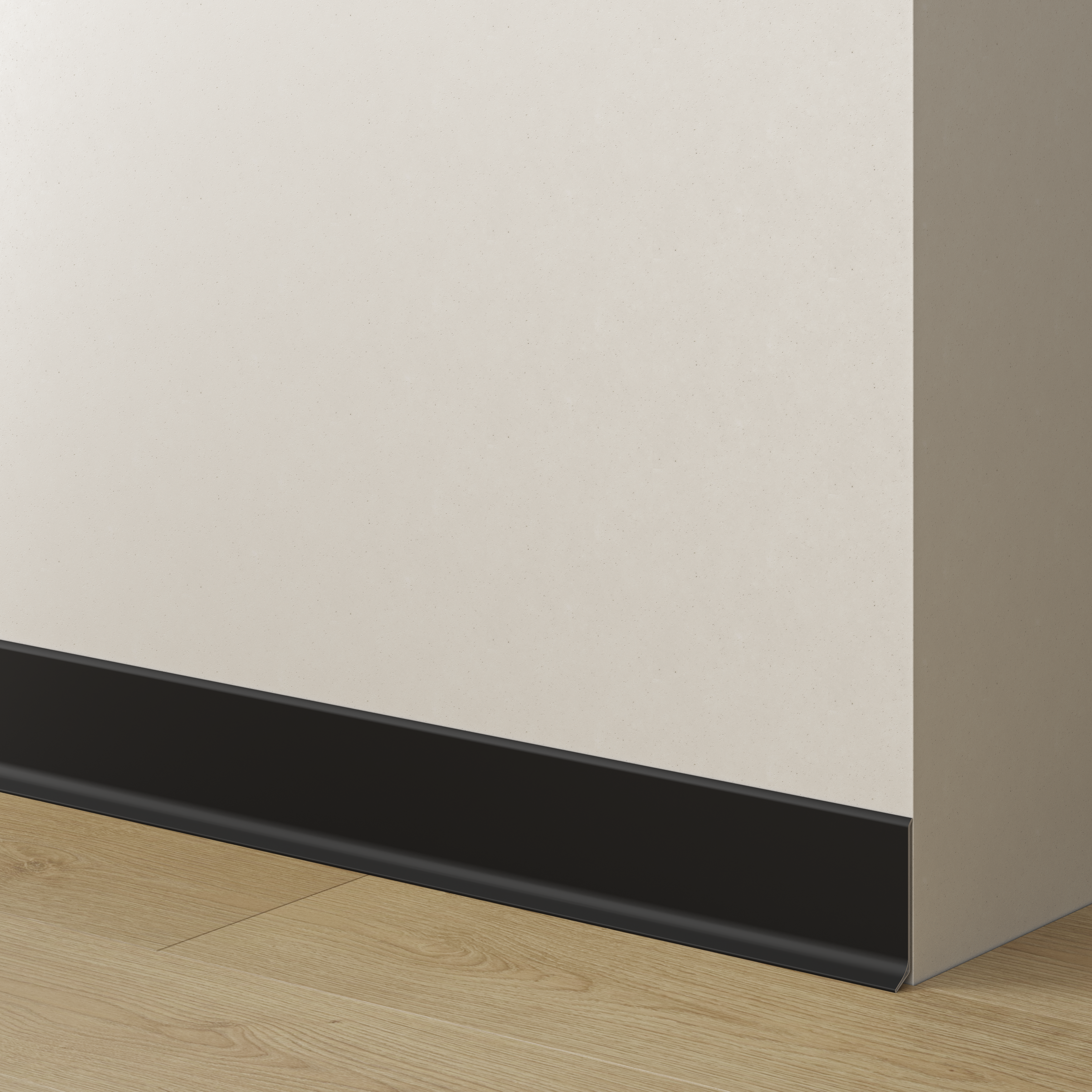 ALUMINIUM SOCKELLEISTEN - GRAFITE - 275 CM - LAMELLEN3D