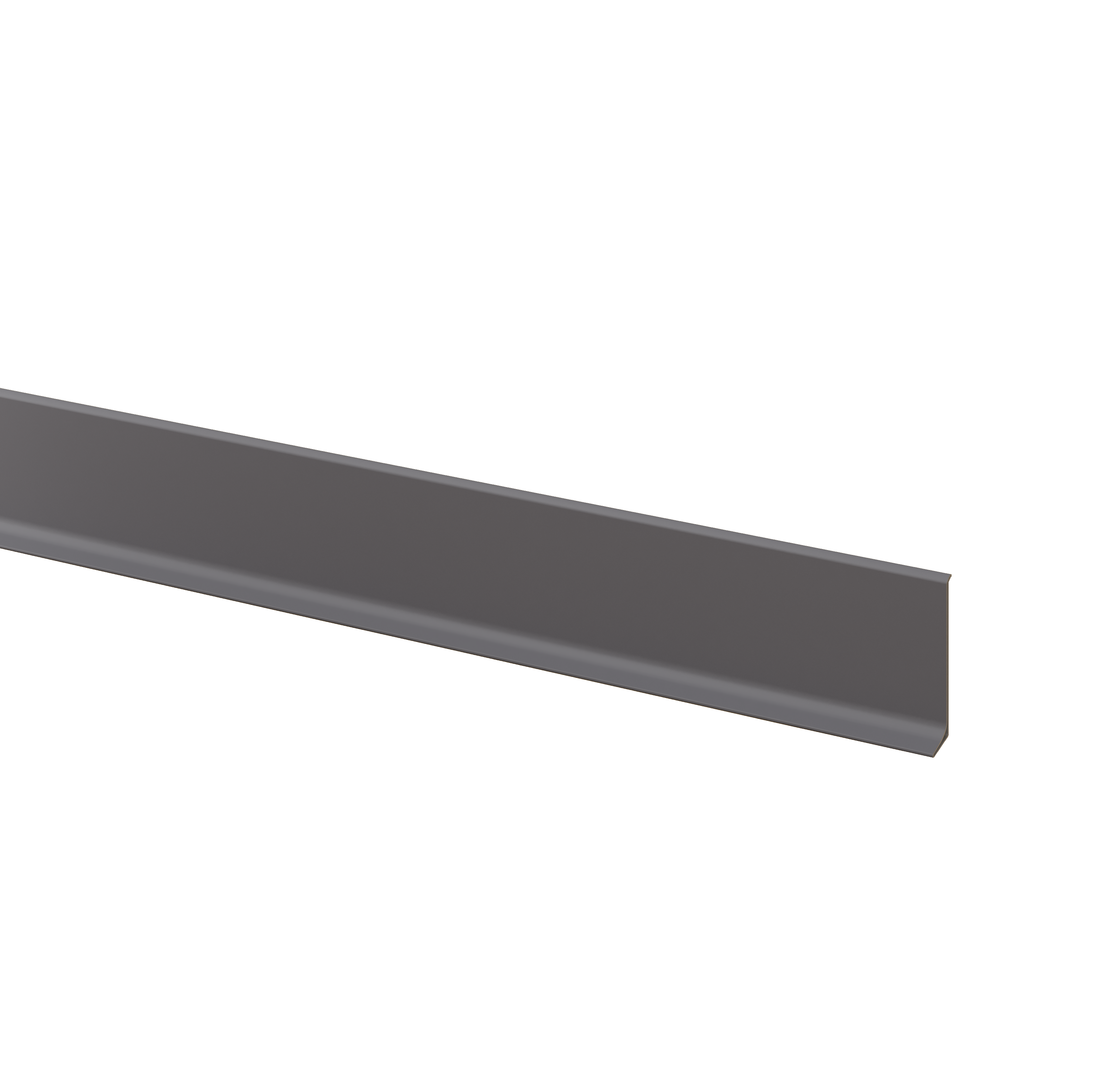ALUMINIUM SOCKELLEISTEN - GRAFITE - 275 CM - LAMELLEN3D
