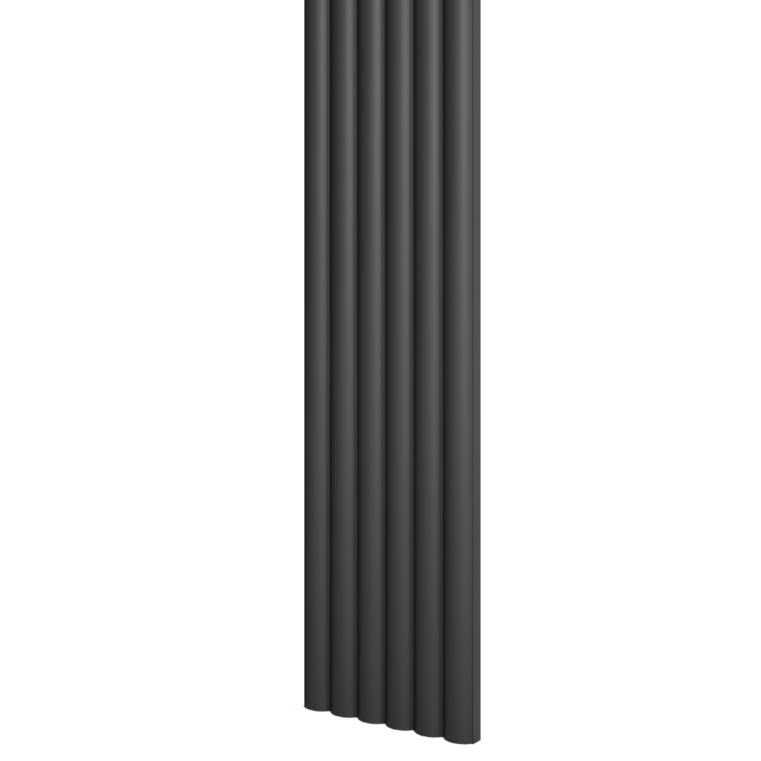 MIKROLAMELLEN VÅG - SCHWARZ MATT - LAMELLEN3D