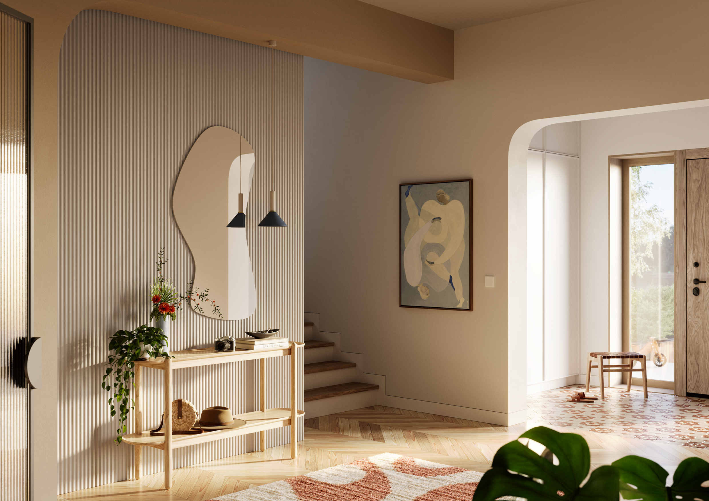 MIKROLAMELLEN VIK - SANDBEIGE - LAMELLEN3D