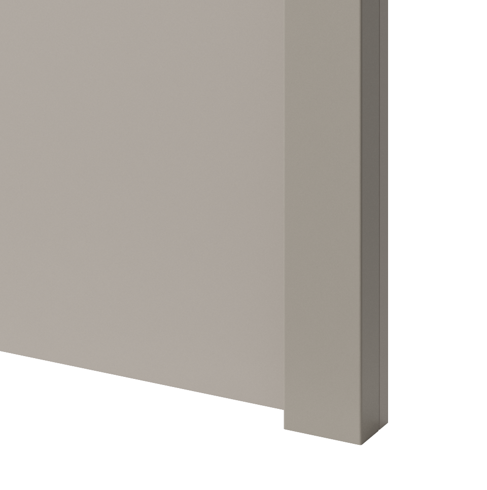 Japandi-Paneel - Sandbeige LAMELLEN3D