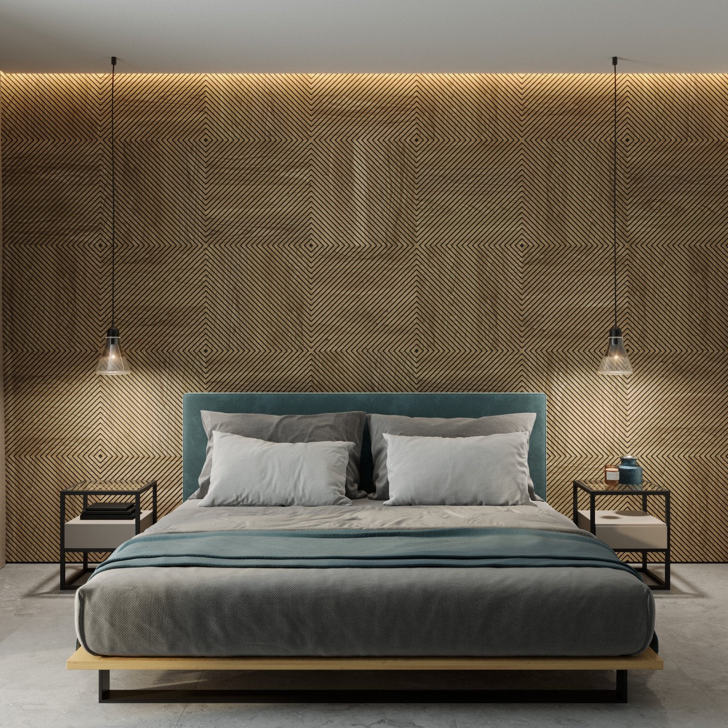 GEFRÄSTES PANEEL - BREKKA - LAMELLEN3D