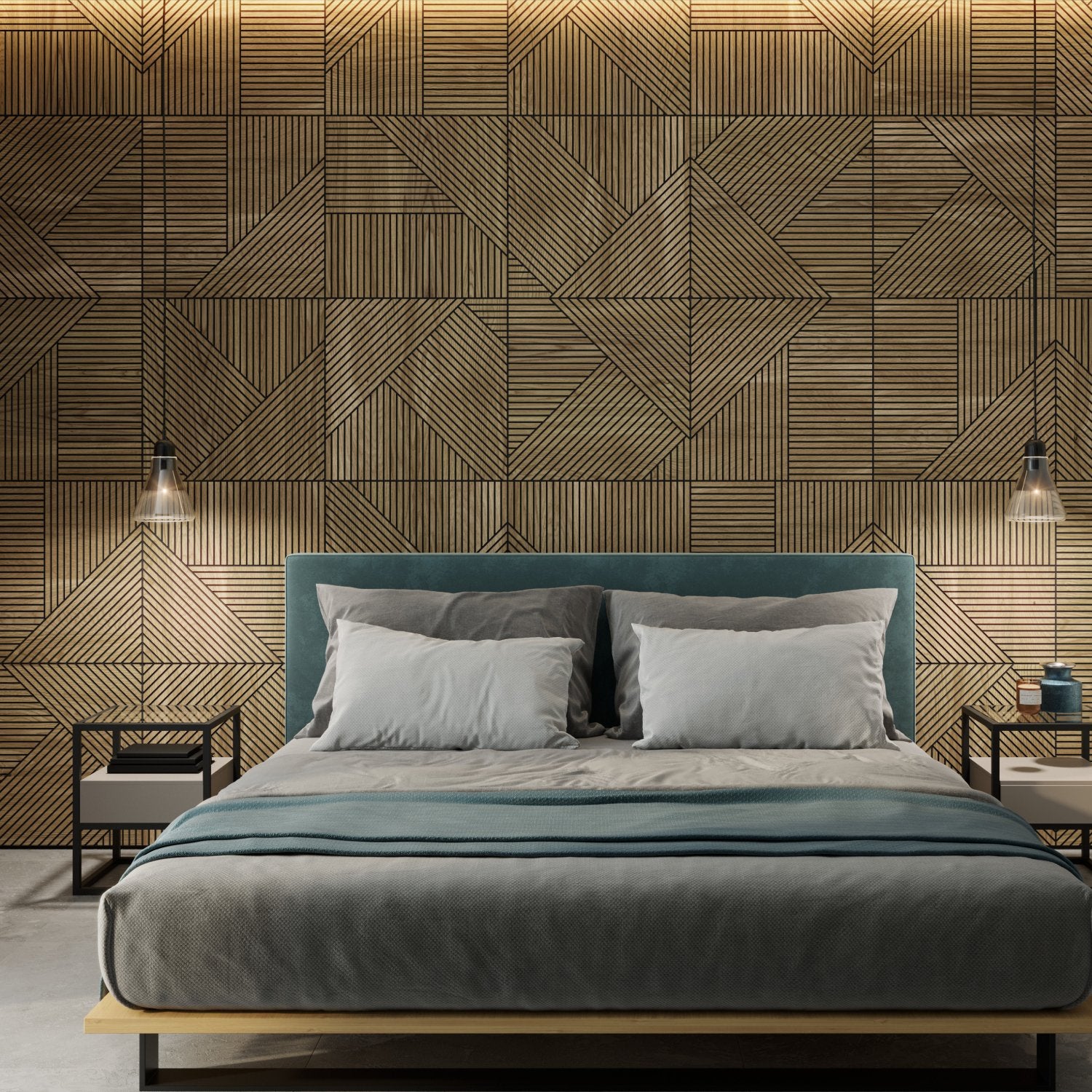 GEFRÄSTES PANEEL - TOLEDO - LAMELLEN3D