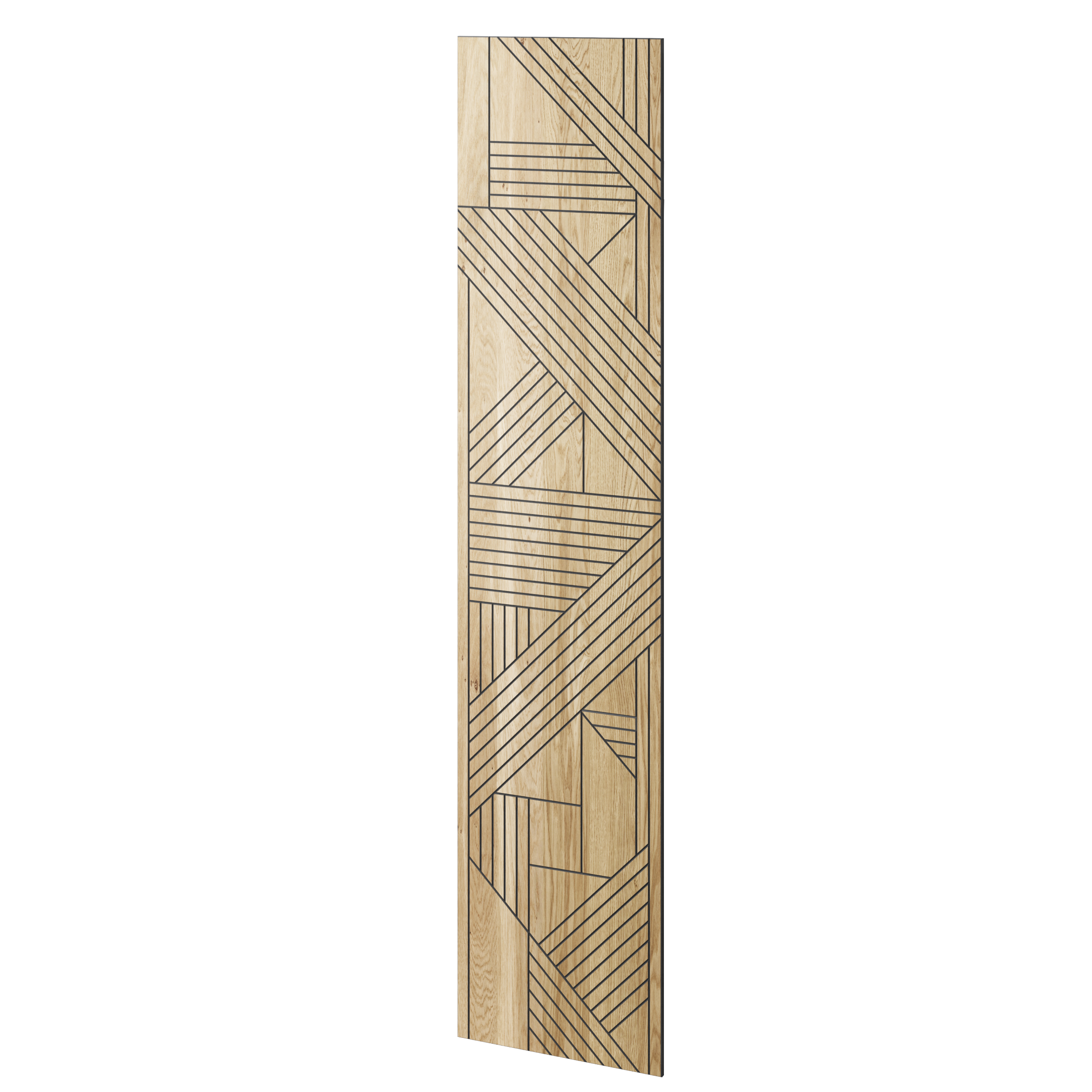 GEFRÄSTES PANEEL - BORMLA - LAMELLEN3D