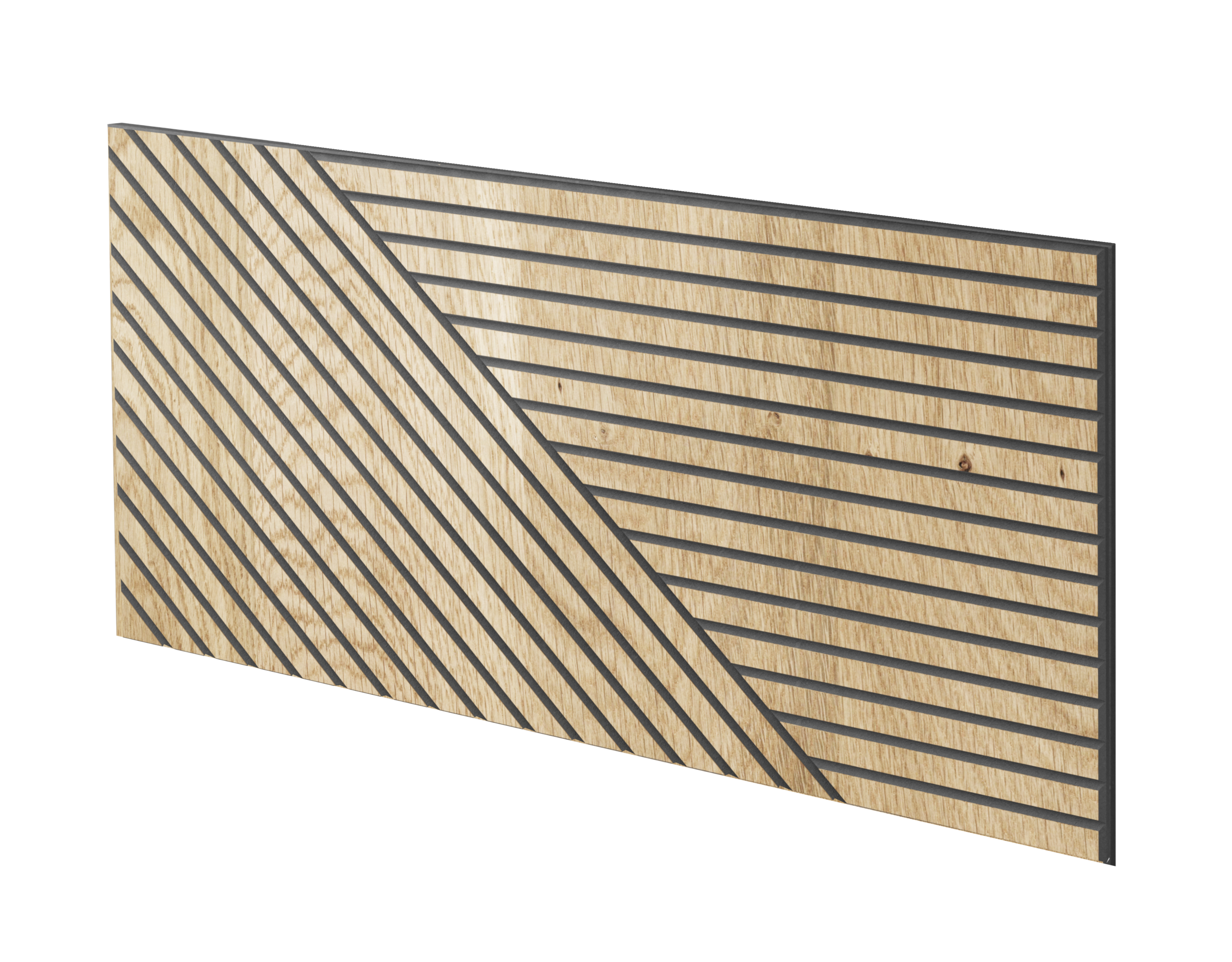 GEFRÄSTES PANEEL - SEGOVIA - LAMELLEN3D