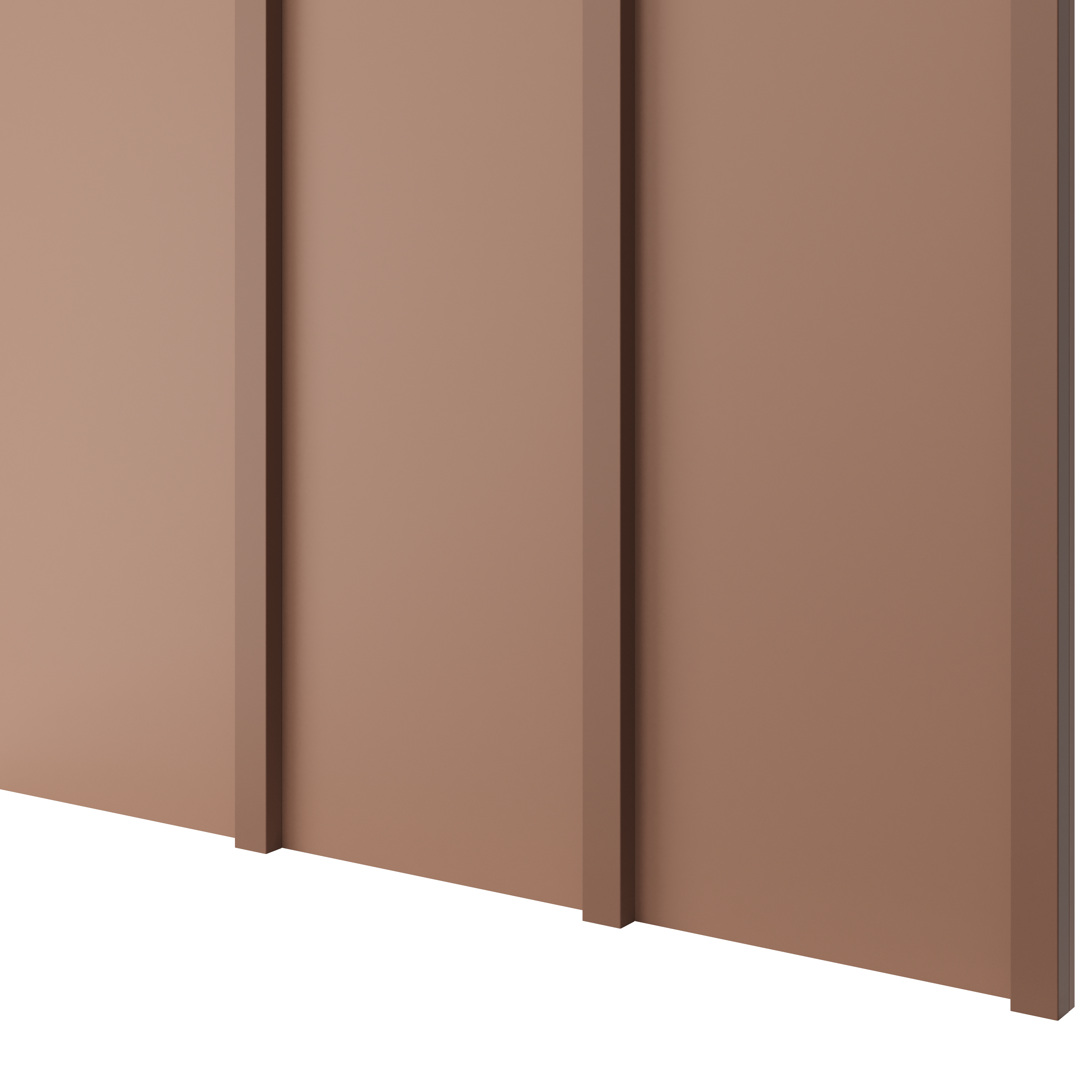 Japandi-Paneel - Mocha Mousse LAMELLEN3D