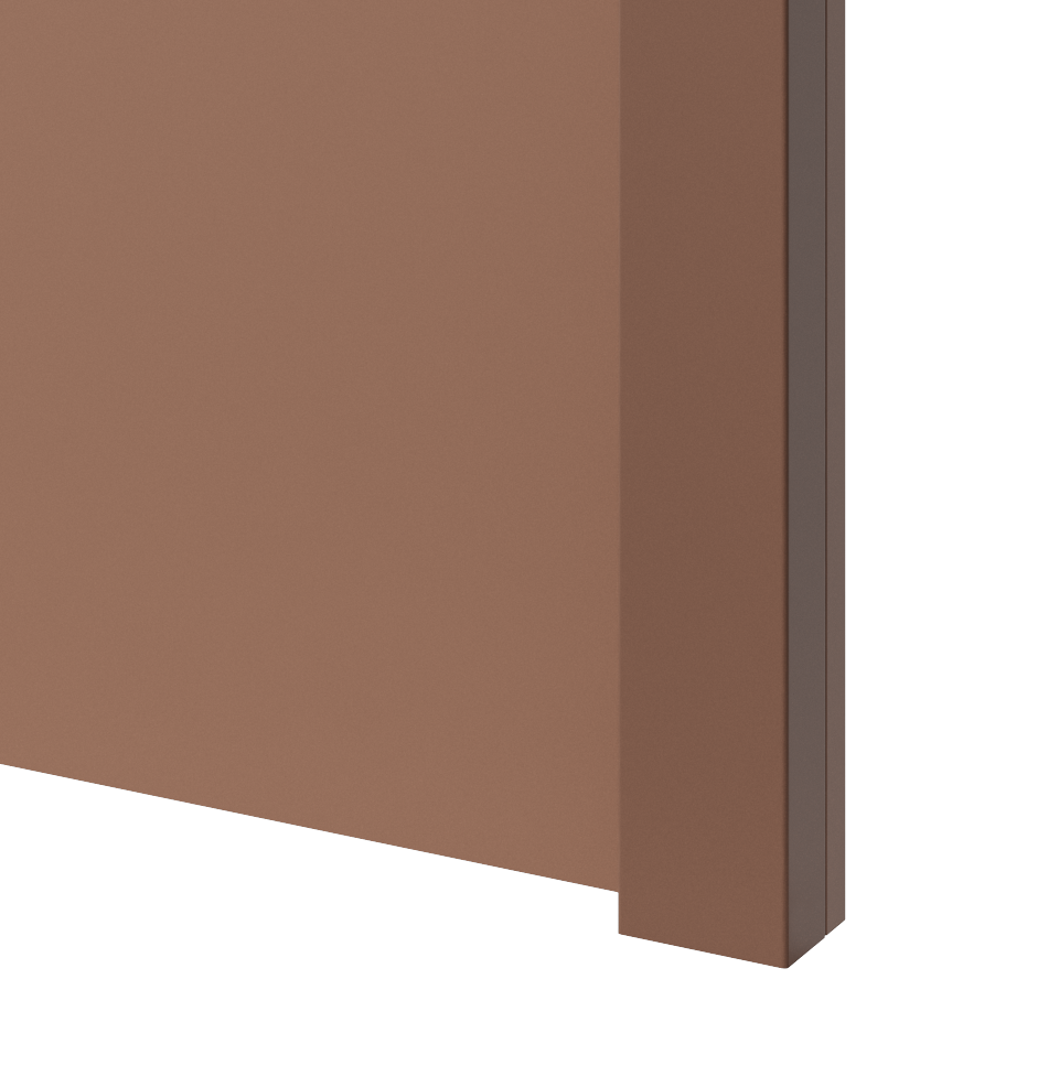 Japandi-Paneel - Mocha Mousse LAMELLEN3D