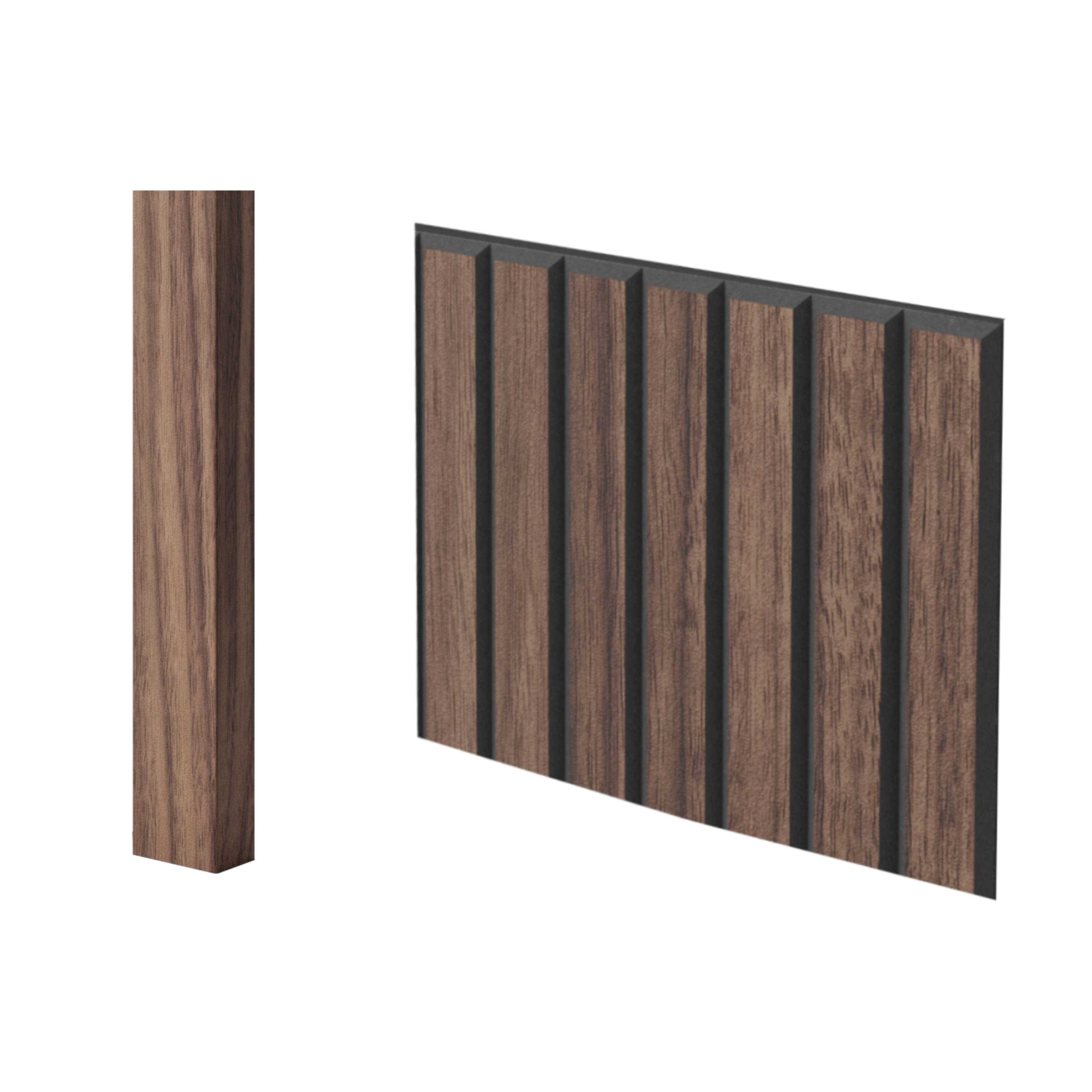 MUSTERLEITFADEN - AMERIKANISCHES NUSSBAUMFURNIER LAMELLEN3D