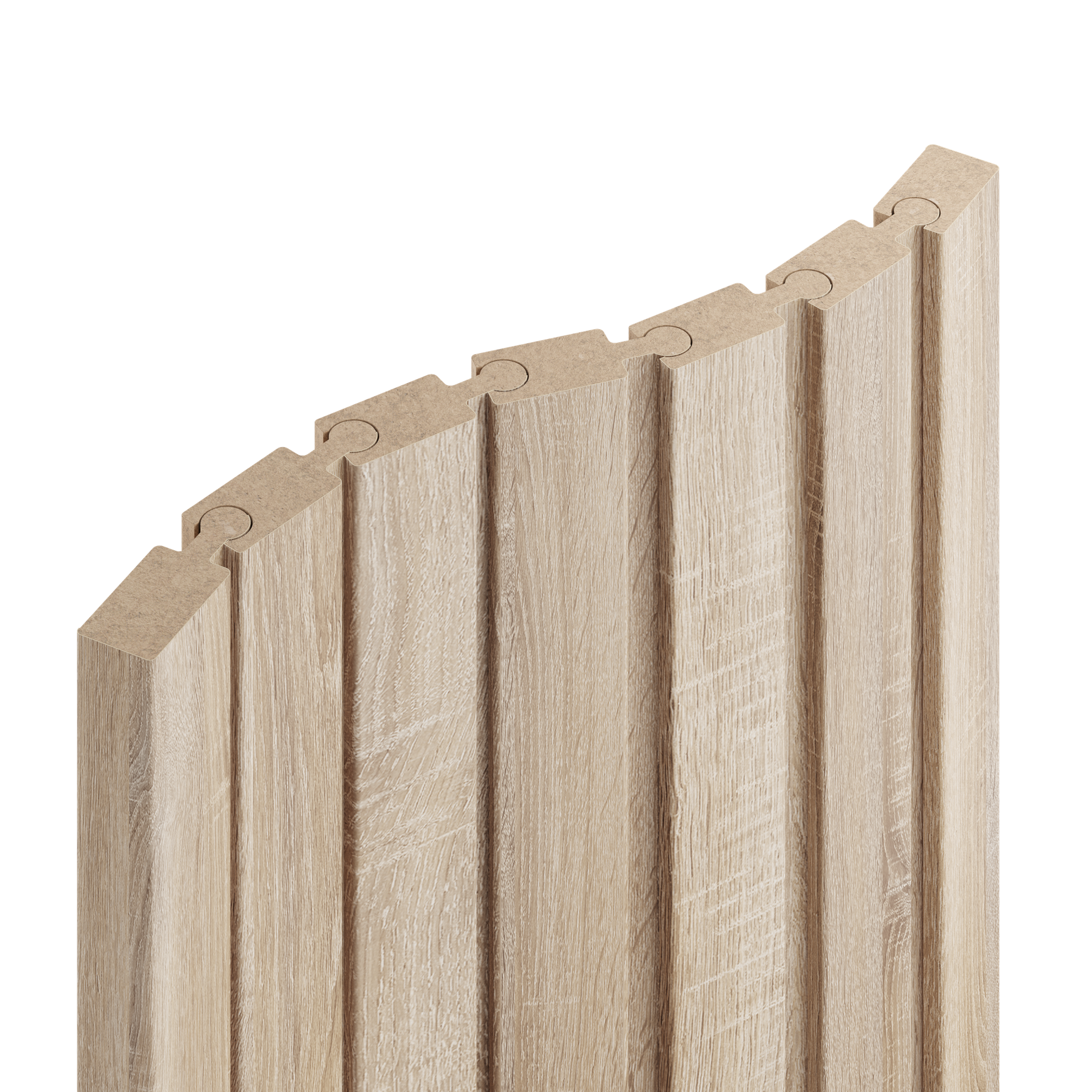 Puzzle- ENDLAMELLE - Sonoma-Eiche LAMELLEN3D