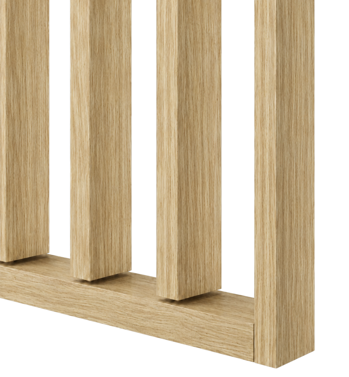 LAMELLENWAND - FERTIGSET - EUROPÄISCHE EICHE CPL – DREHBAR MIT MECHANISMUS - LAMELLEN3D