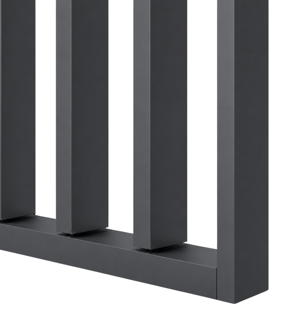 LAMELLENWAND - FERTIGSET -GRAFIT – DREHBAR MIT MECHANISMUS - LAMELLEN3D
