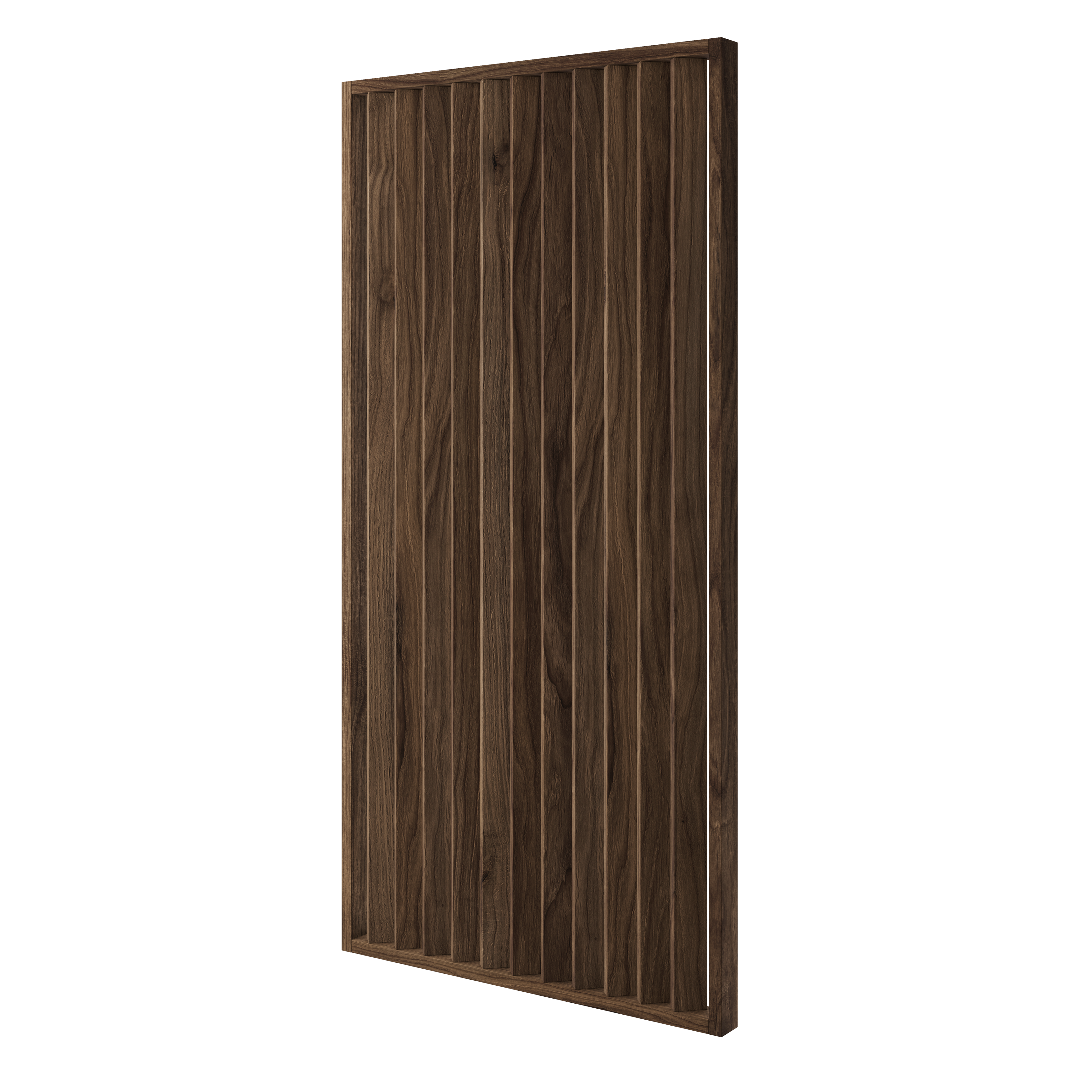 LAMELLENWAND - FERTIGSET - KLASSISCHE NUSS – DREHBAR MIT MECHANISMUS - LAMELLEN3D