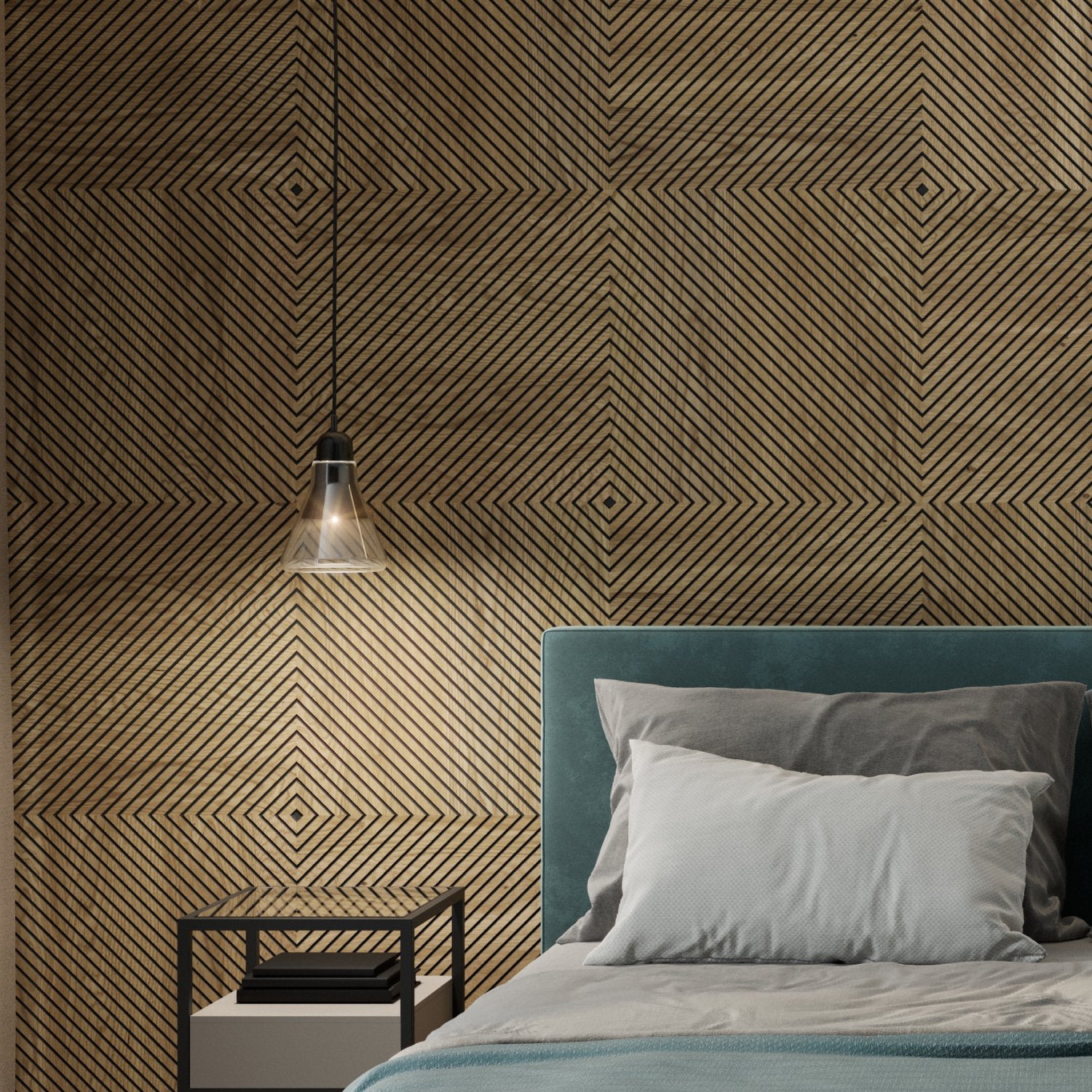 GEFRÄSTES PANEEL - BREKKA - LAMELLEN3D