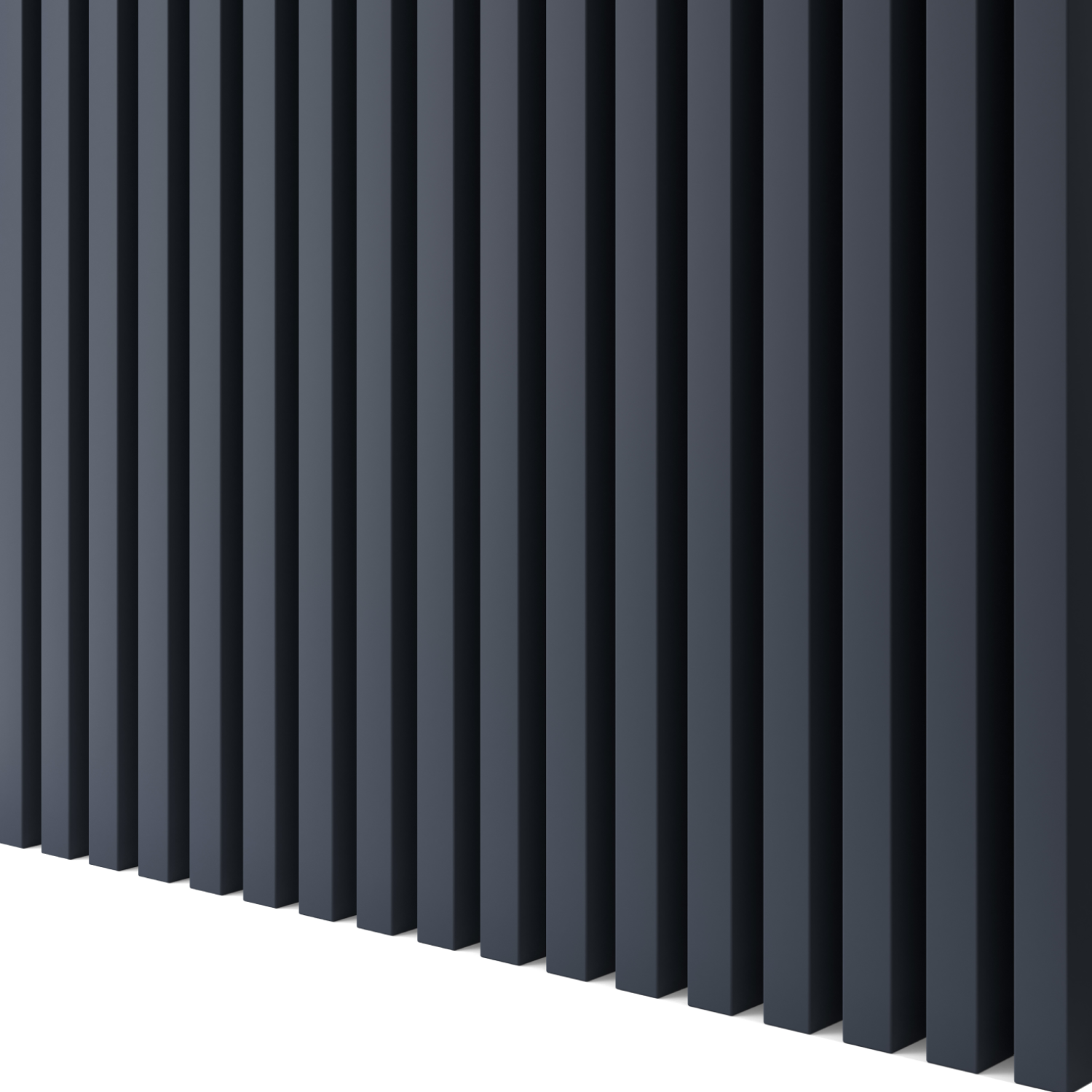 LAMELLEN3D WANDLAMELLEN - DUNKELMARINEBLAU