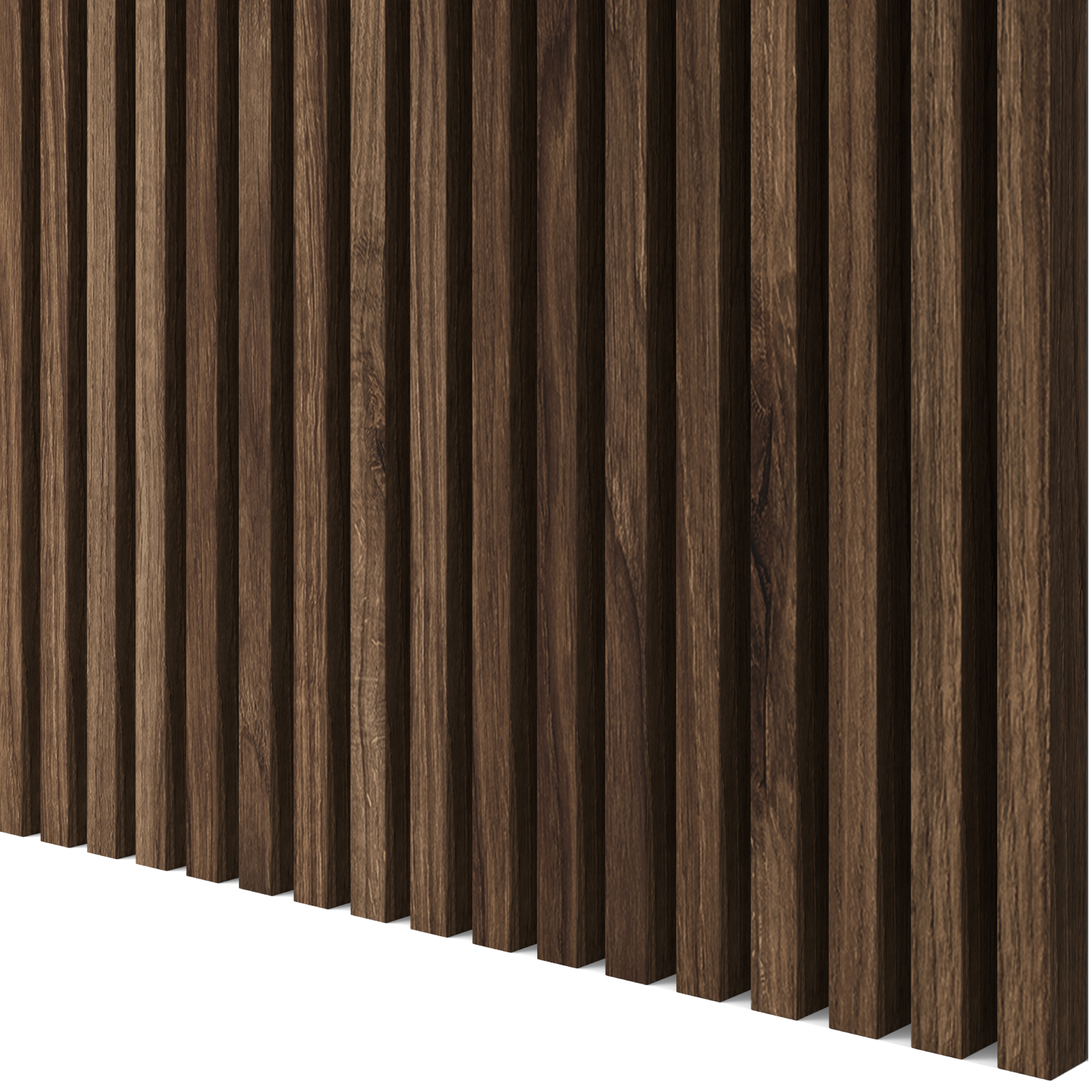 LAMELLEN3D WANDLAMELLEN - KLASSISCHER NUSSBAUM