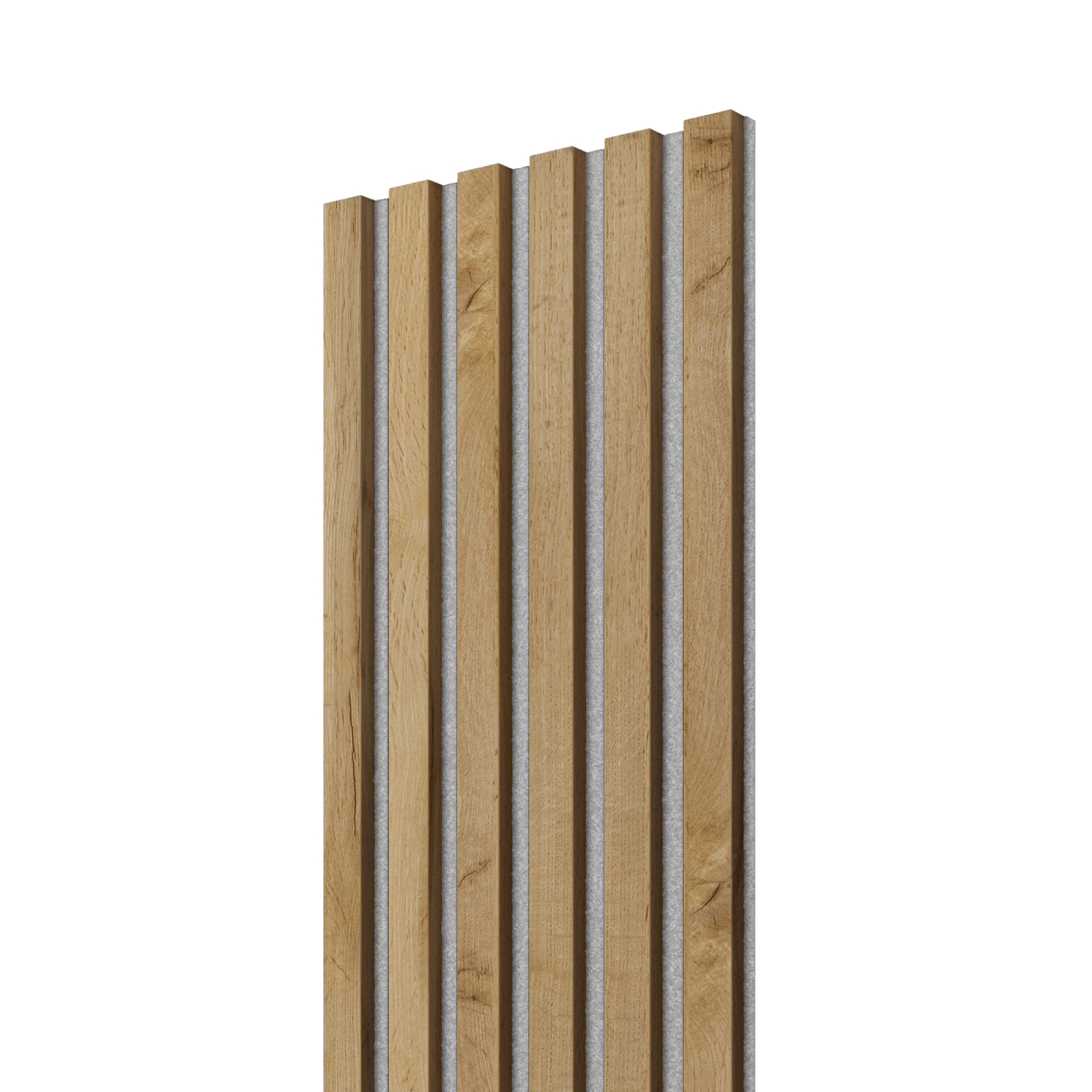 LAMELLE AUF FILZ - WOTANEICHE - LAMELLEN3D
