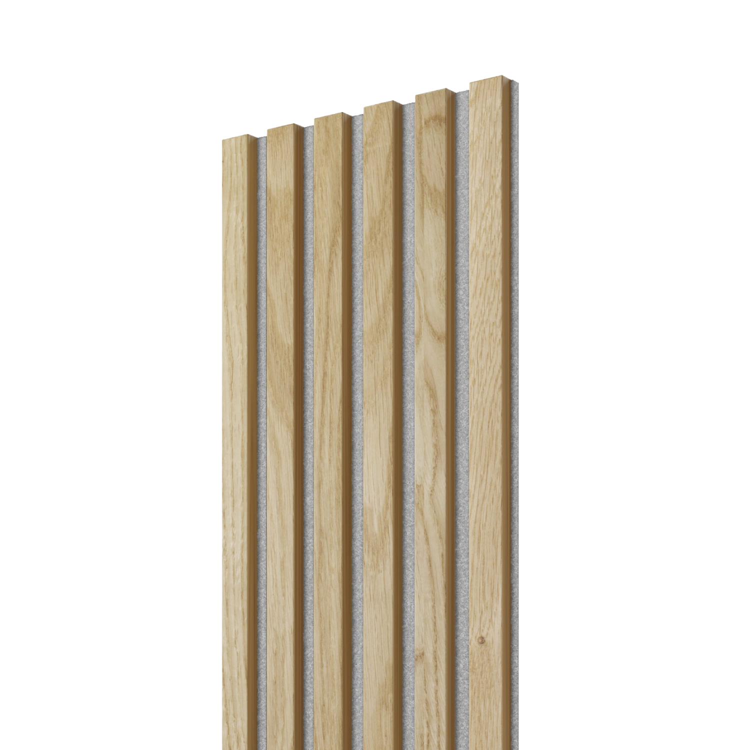 LAMELLE AUF FILZ - EICHENFURNIER - LAMELLEN3D