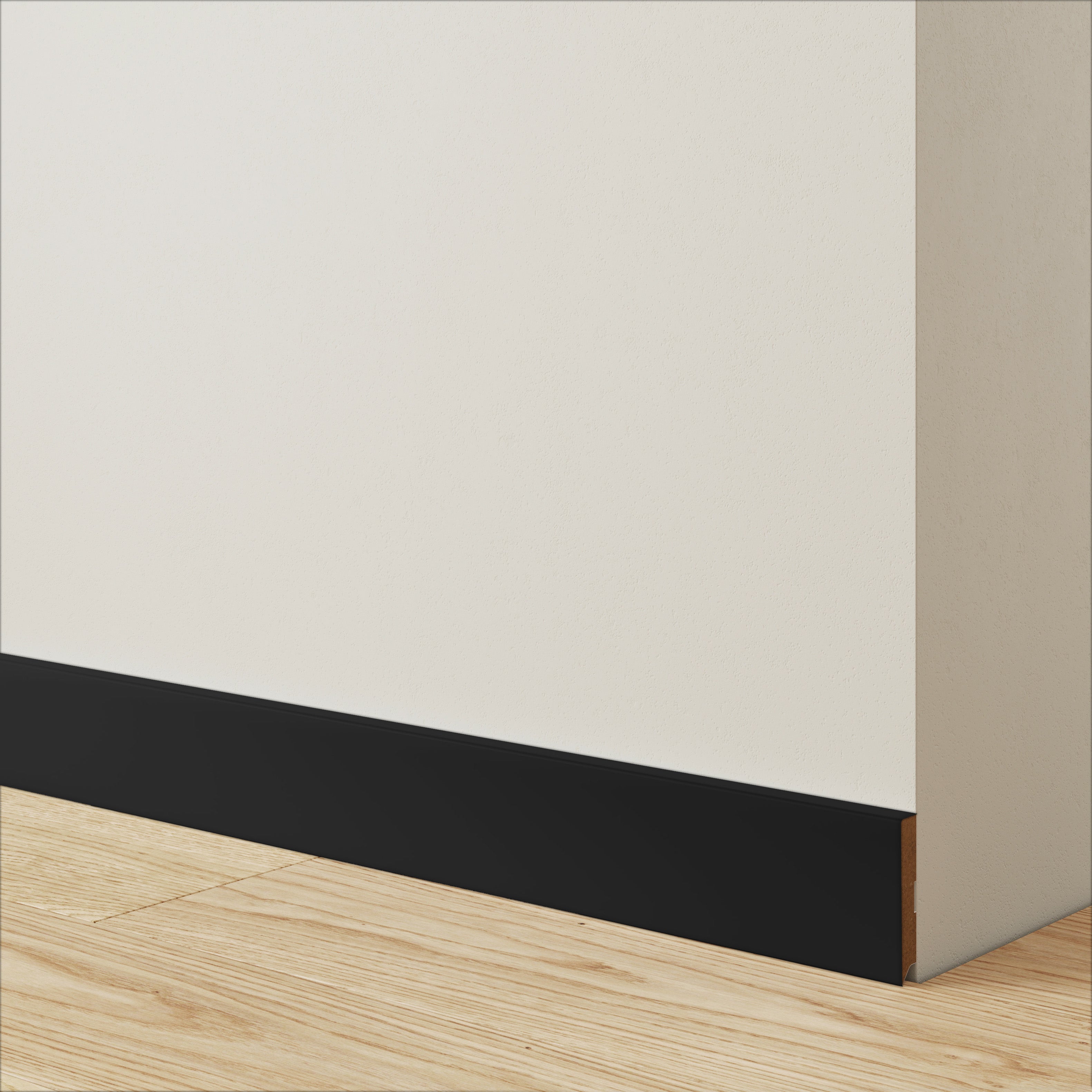 SOCKELLEISTEN - SCHWARZ - 275 CM - LAMELLEN3D