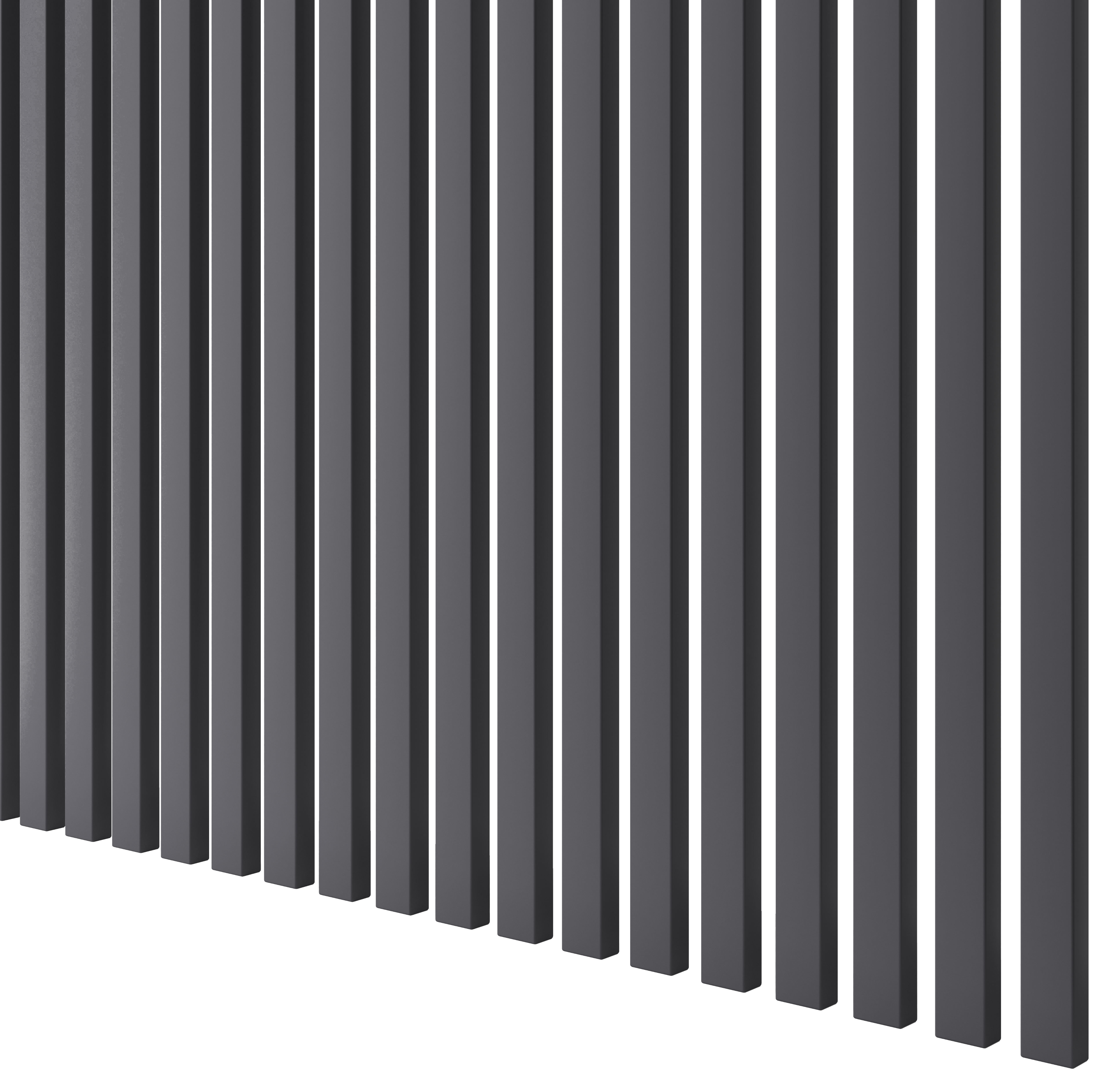 LAMELLEN3D SCHLANKE LAMELLEN - GRAPHIT MATT