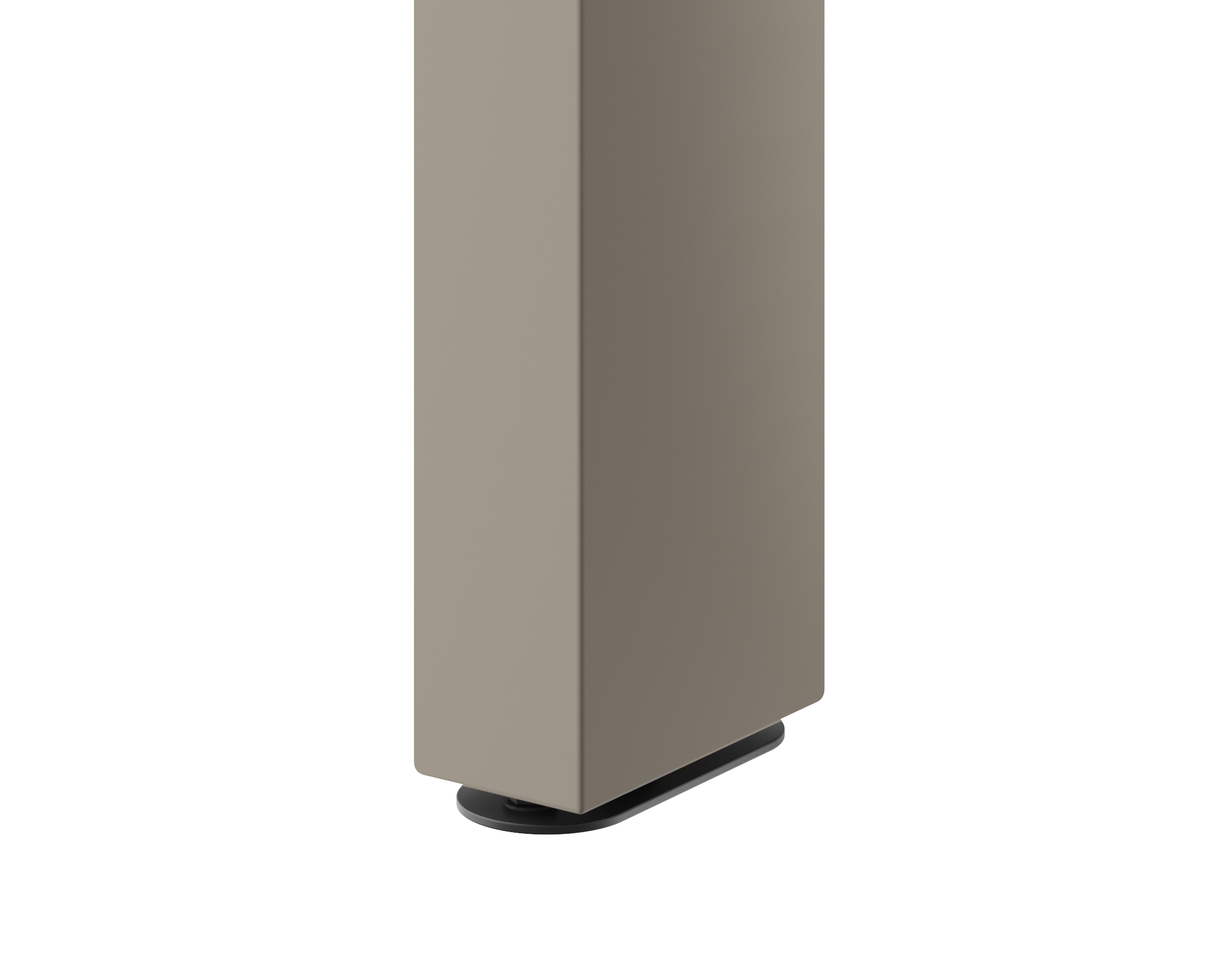 LAMELLEN3D – FREISTEHEND UND DREHBAR - SANDBEIGE