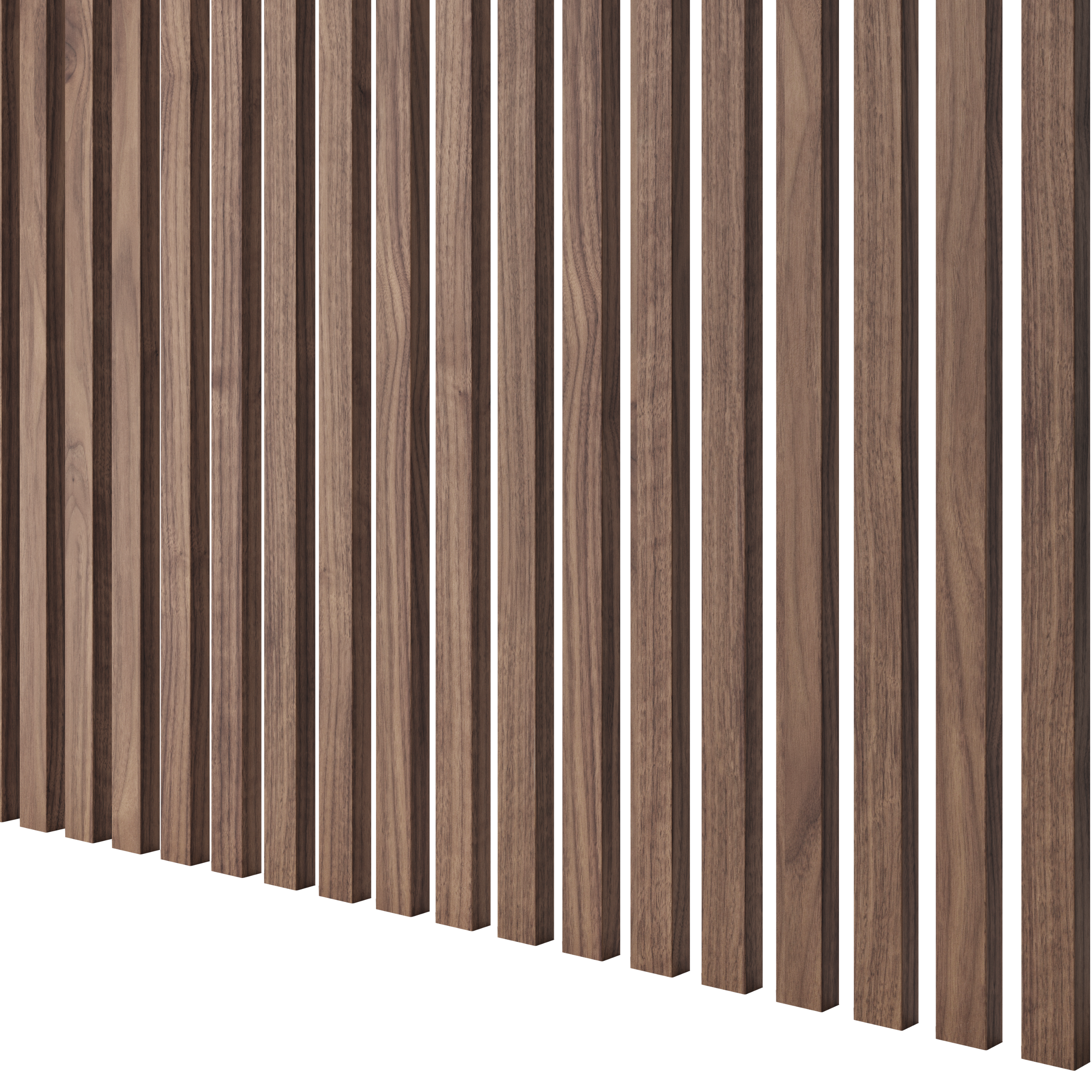 3D SLIM STRIPS - AMERIKANISCHES NUSSBAUMFURNIER 