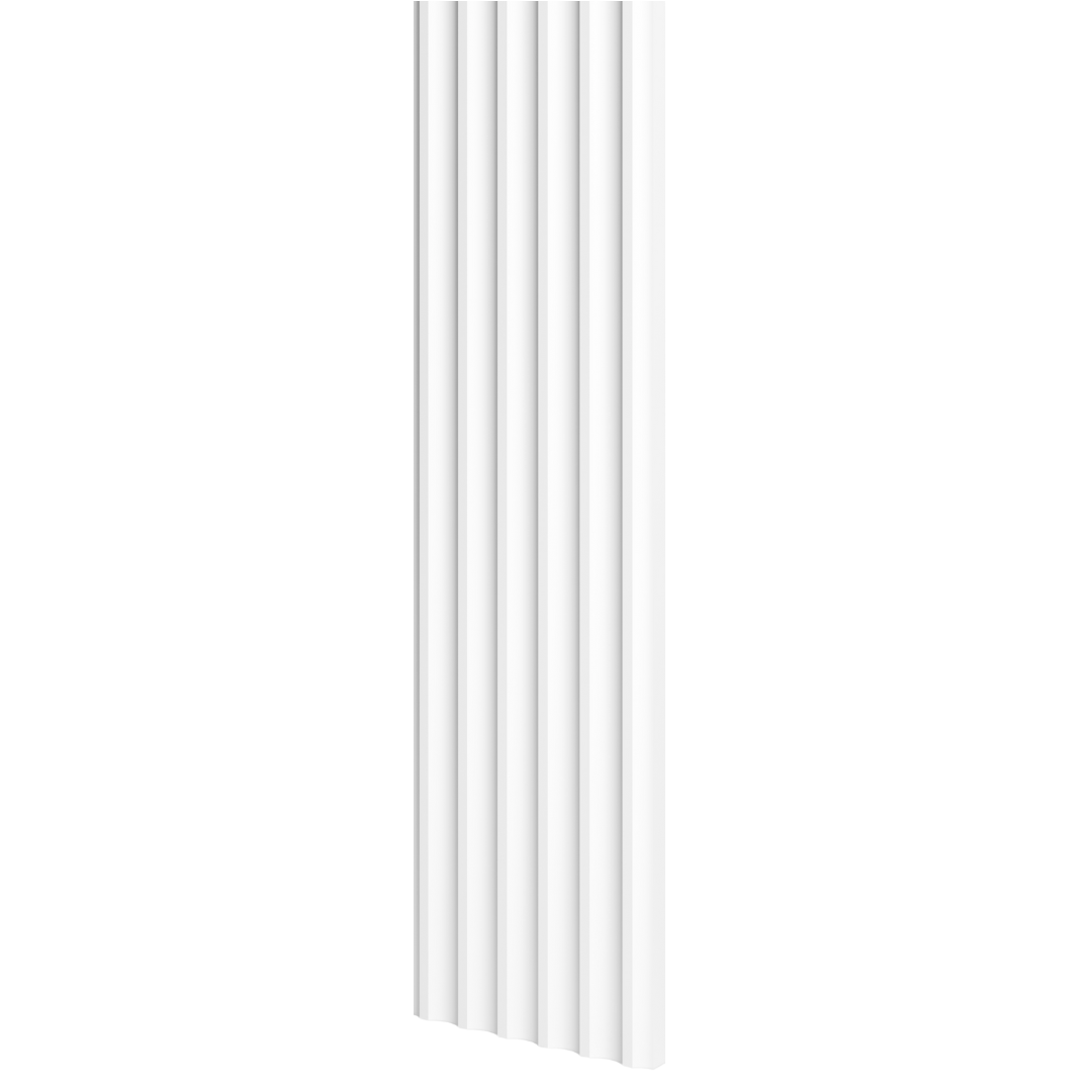 MIKROLAMELLEN VIK - WEISS MATT -  LAMELLEN3D