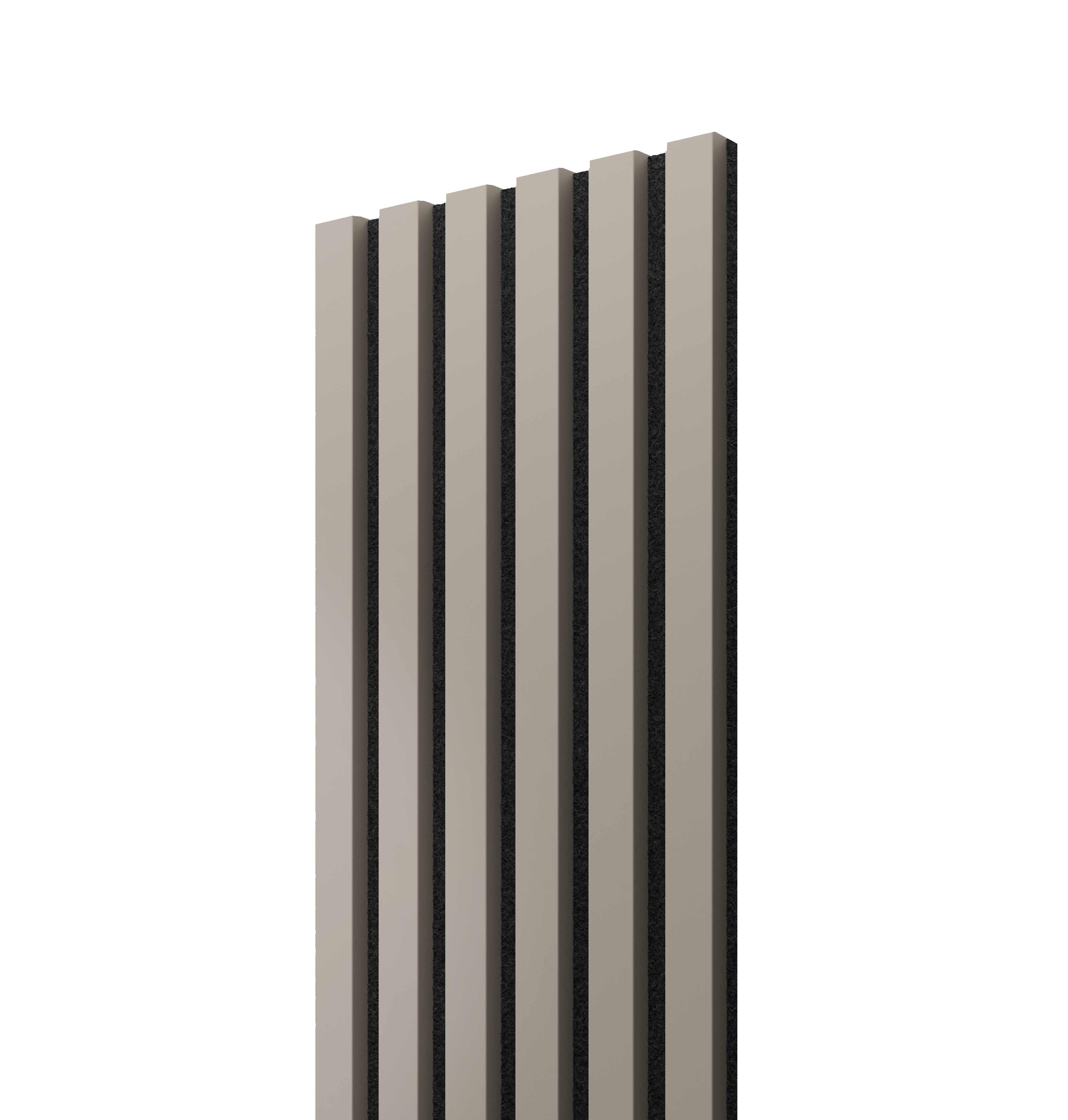 LAMELLE AUF FILZ - SANDBEIGE - LAMELLEN3D
