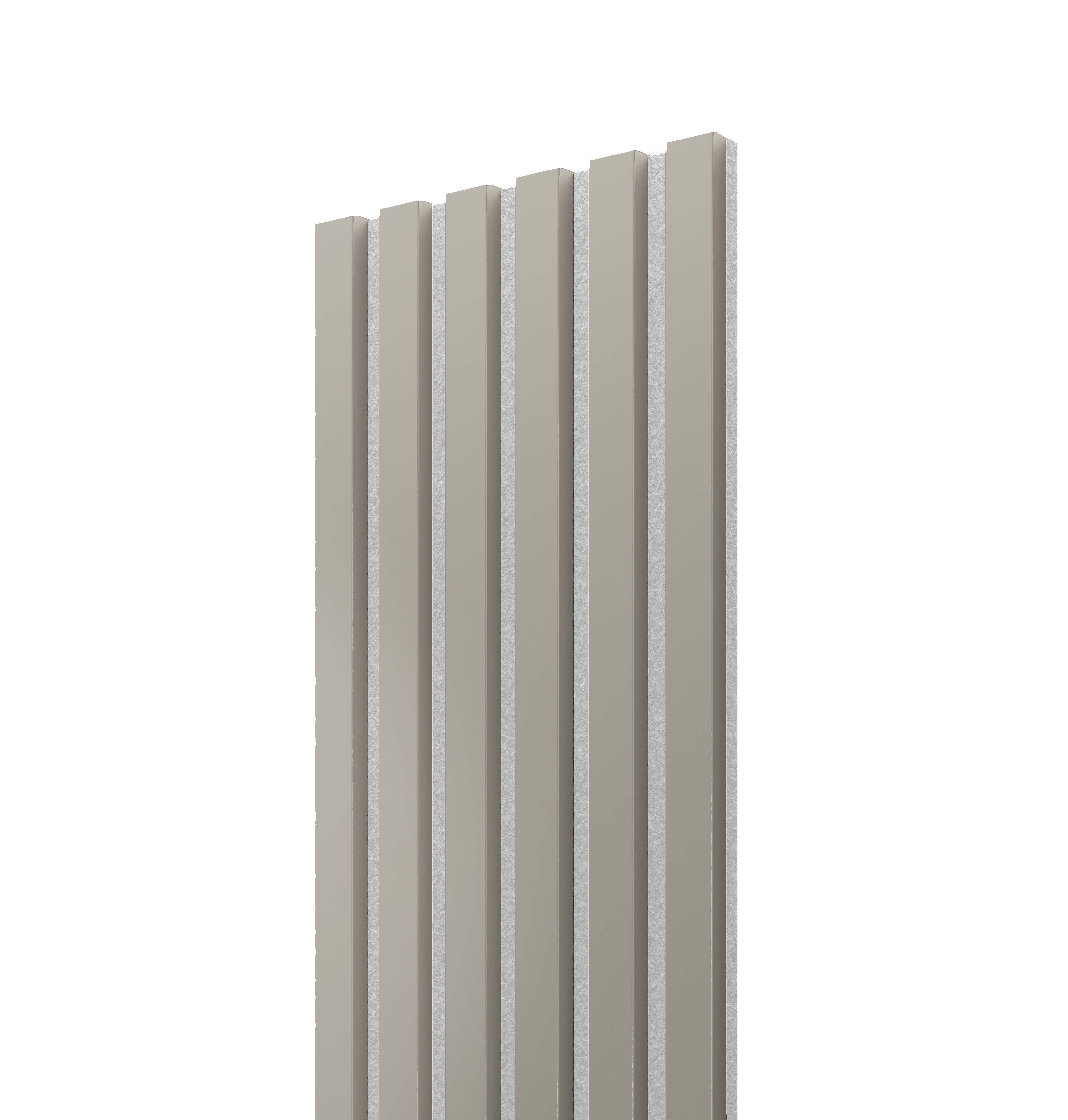LAMELLE AUF FILZ - SANDBEIGE - LAMELLEN3D