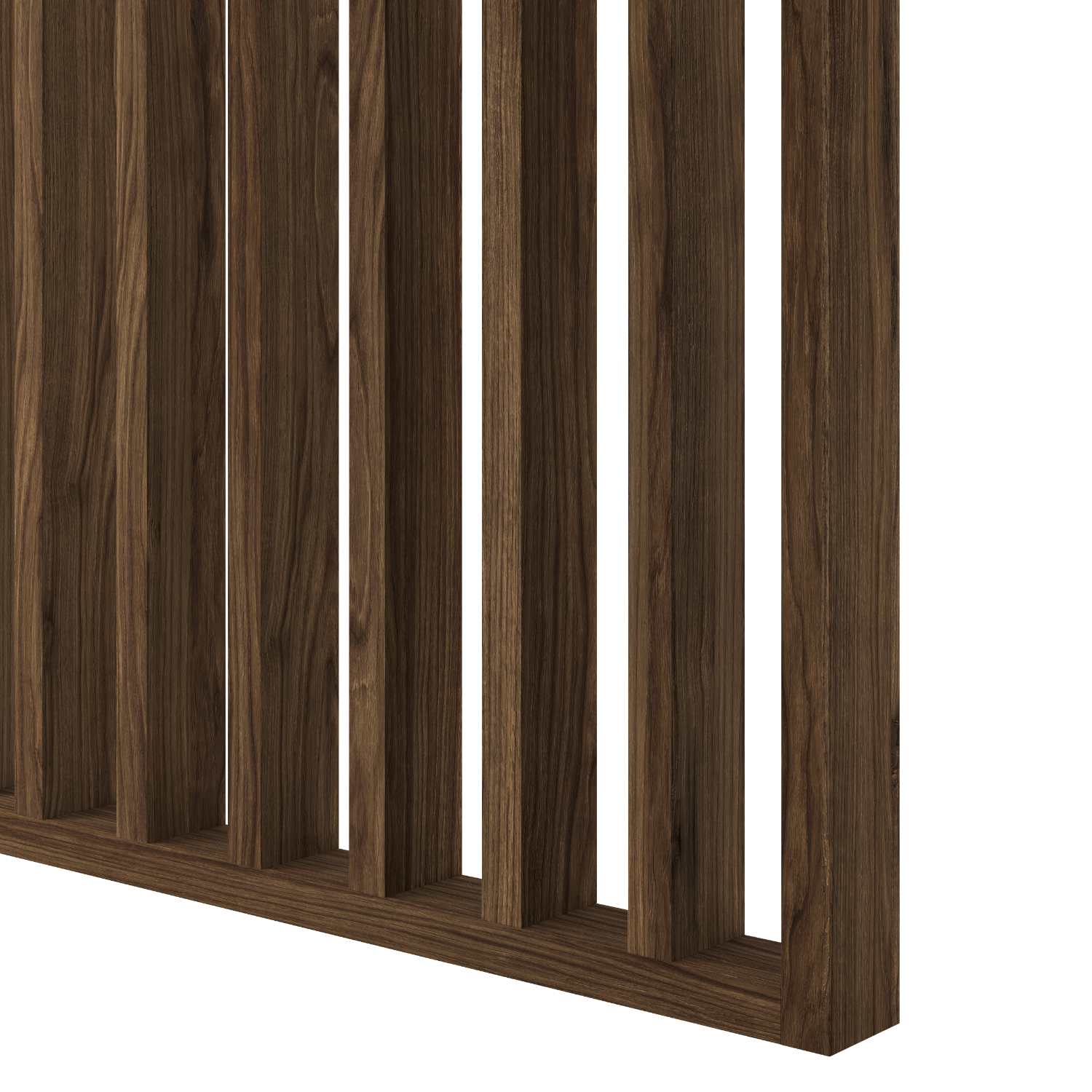 LAMELLENWAND - FERTIGSET - CLASSIC WALNUSS - LAMELE3D