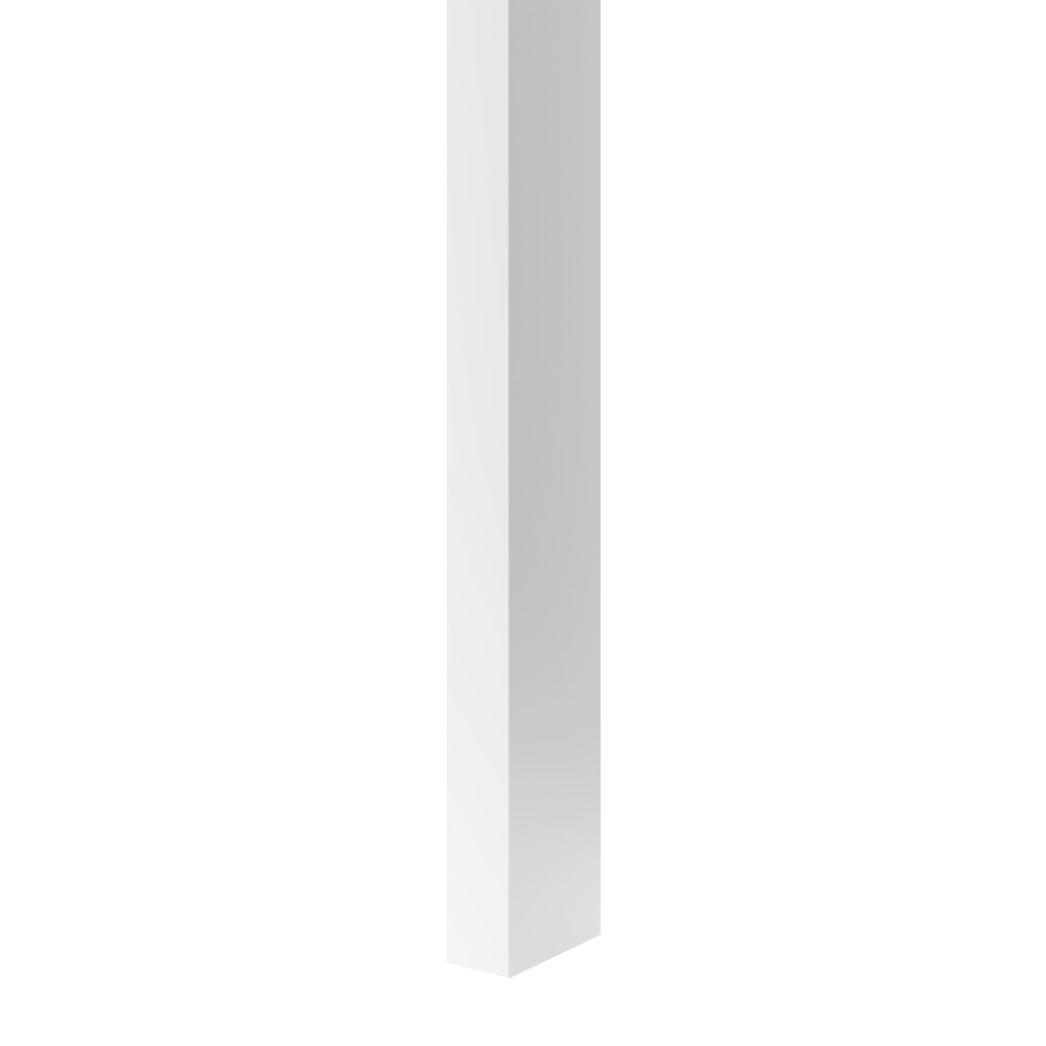 LAMELLEN3D - freistehend - weiß matt