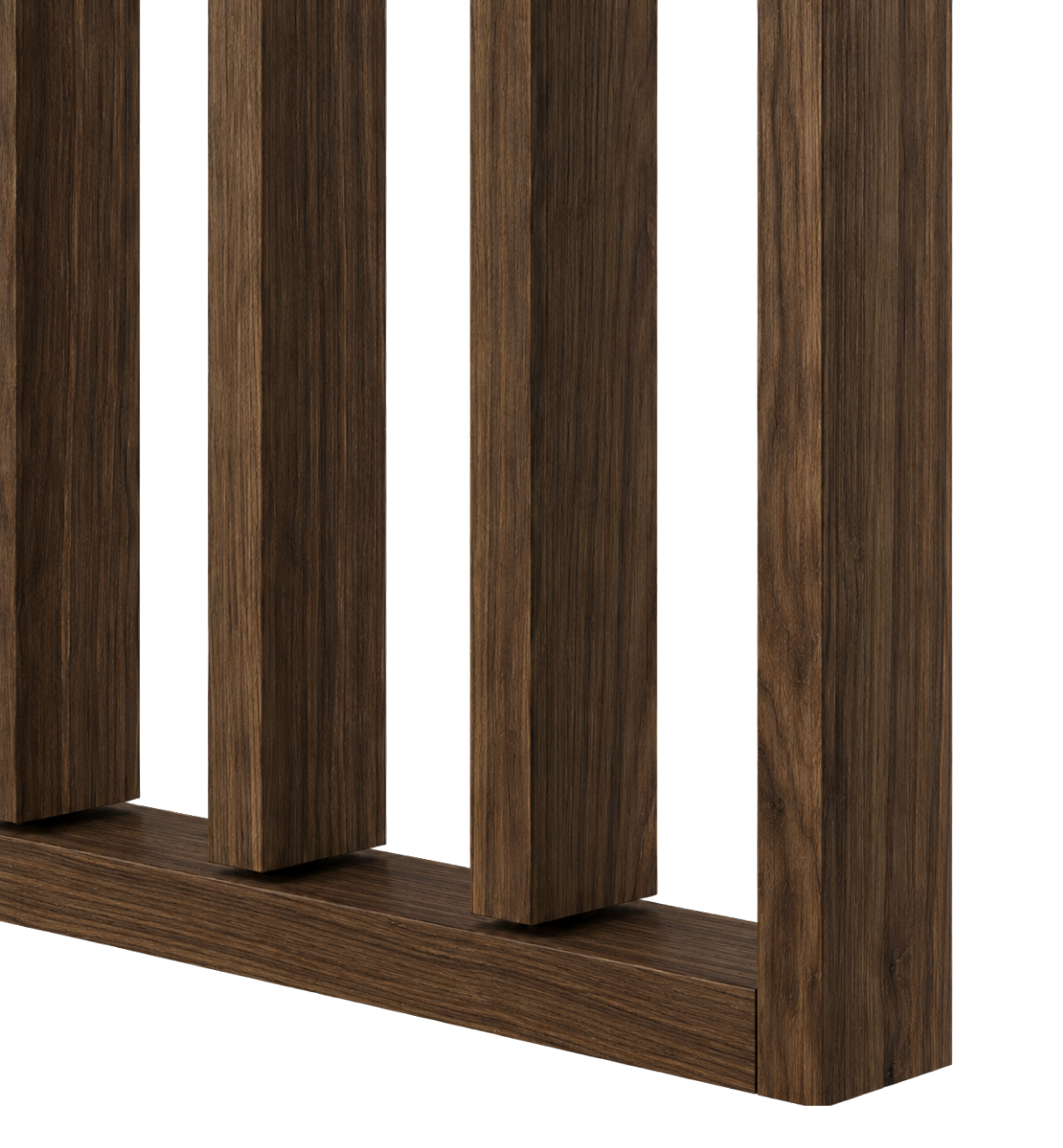 LAMELLENWAND - FERTIGSET - KLASSISCHE NUSS – DREHBAR MIT MECHANISMUS - LAMELLEN3D
