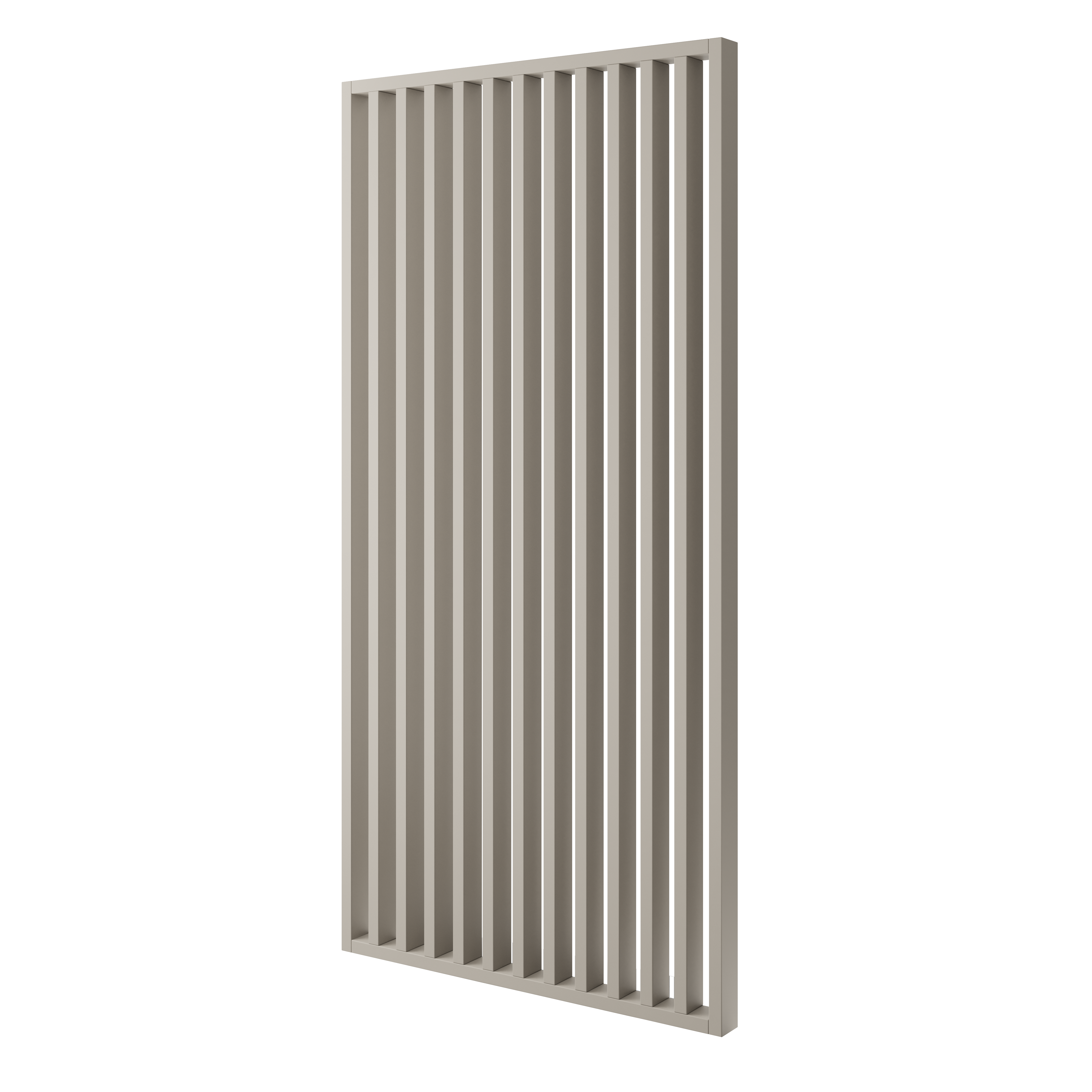 LAMELLENWAND - FERTIGSET - SANDBEIGE - LAMELLEN3D