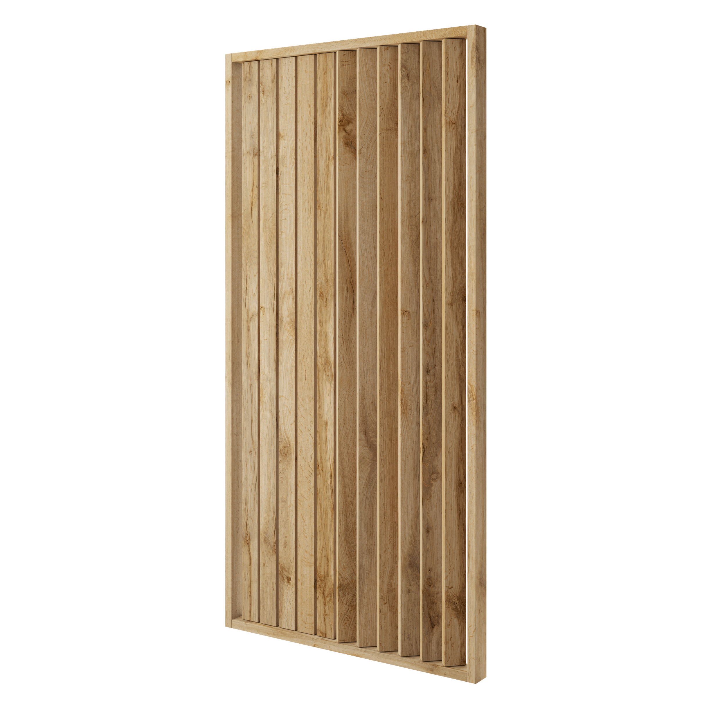 LAMELLENWAND - FERTIGSET - WOTAN EICHE - LAMELLEN3D