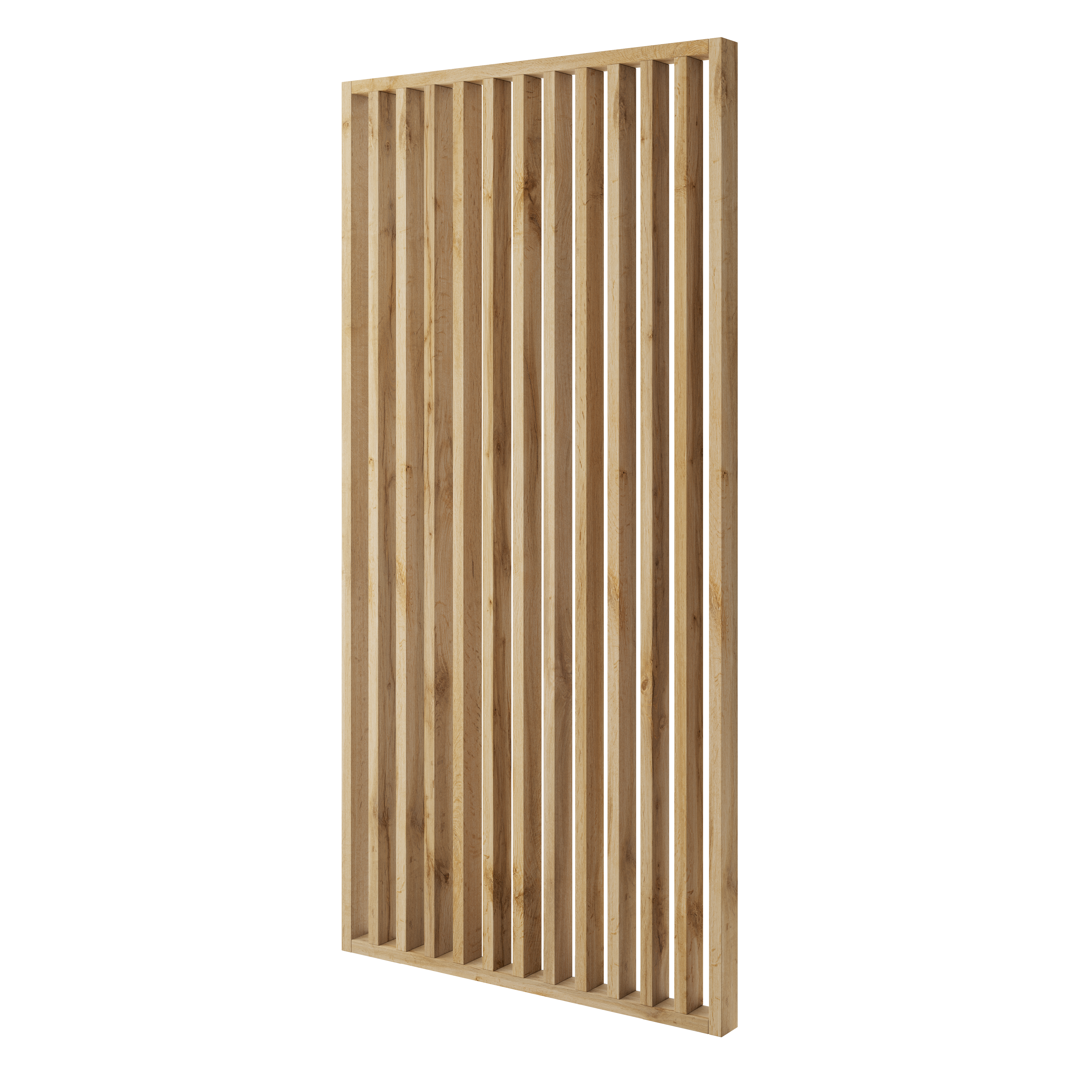 LAMELLENWAND - FERTIGSET - WOTAN EICHE - LAMELLEN3D