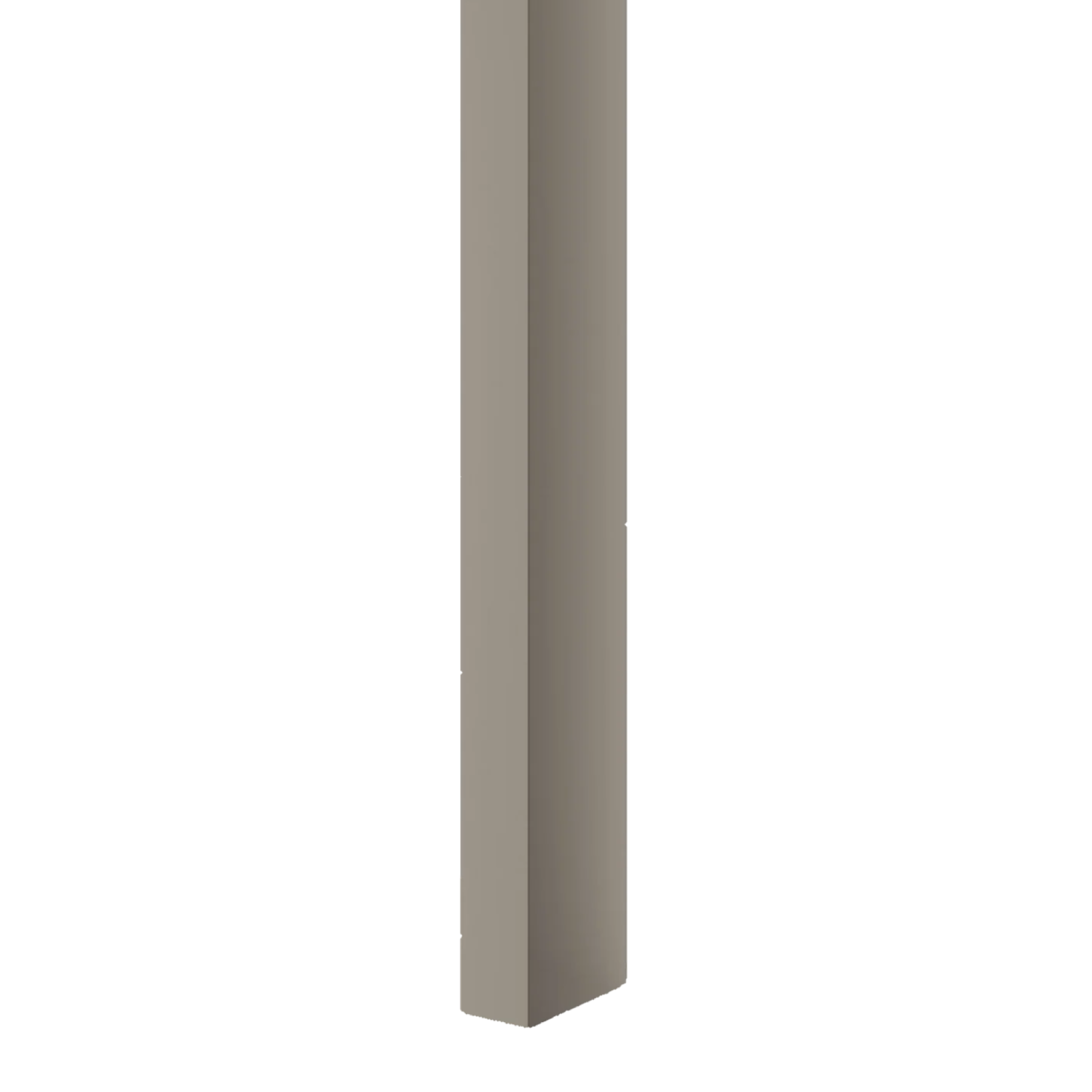 LAMELLEN3D - freistehend - Sandbeige