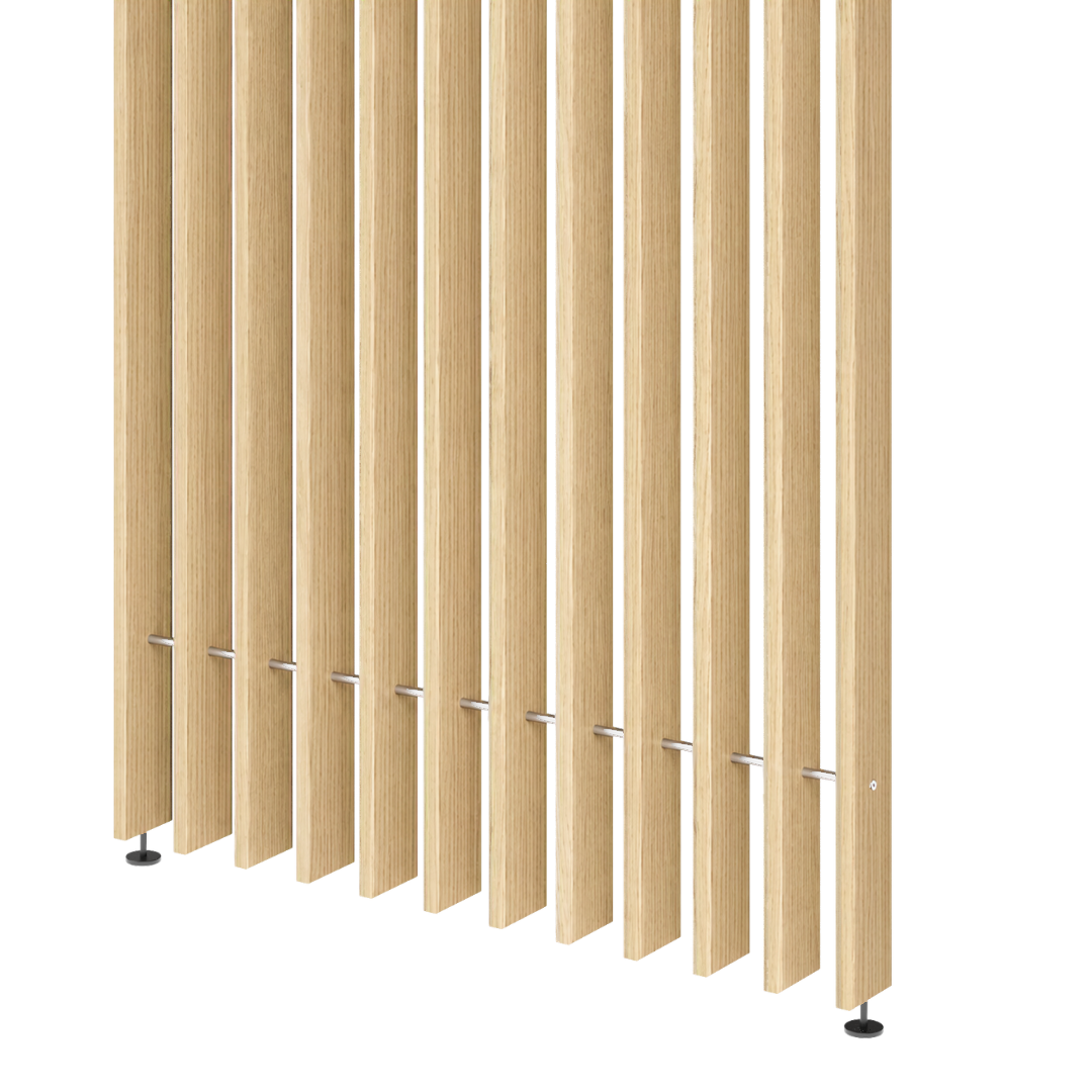 WAND JAPANDI - Europäische Eiche CPL - LAMELE3D